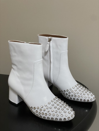 ua alaia crystal Di*m*nd boots 5.5cm heel(customized size 7-10 days production time)