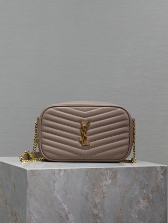 Y*L mini lou in quilted leather 7.5 x 4.1 x 2 inches