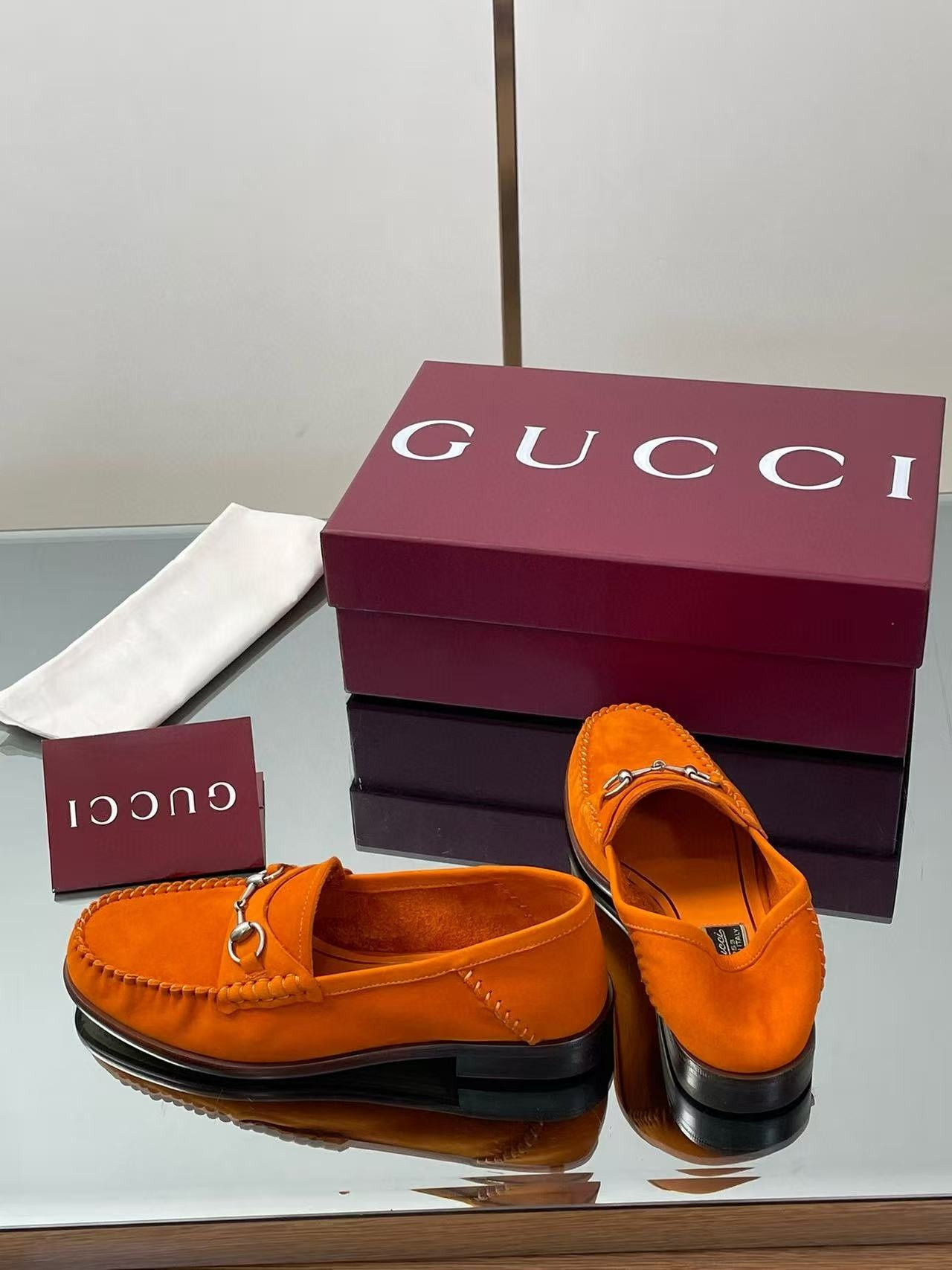 ua G*u*i gigi loafer