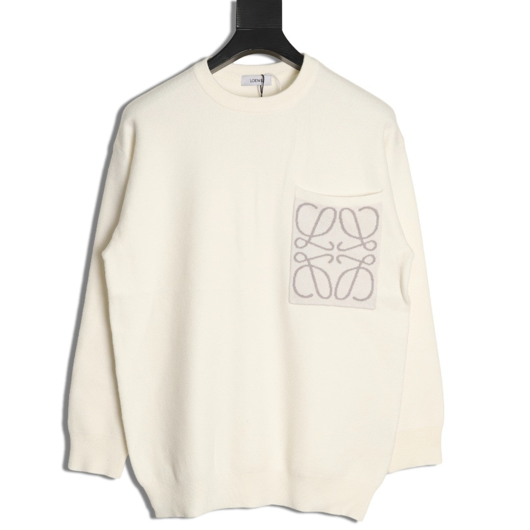 L0ew* 23ss anagram knitting sweaters