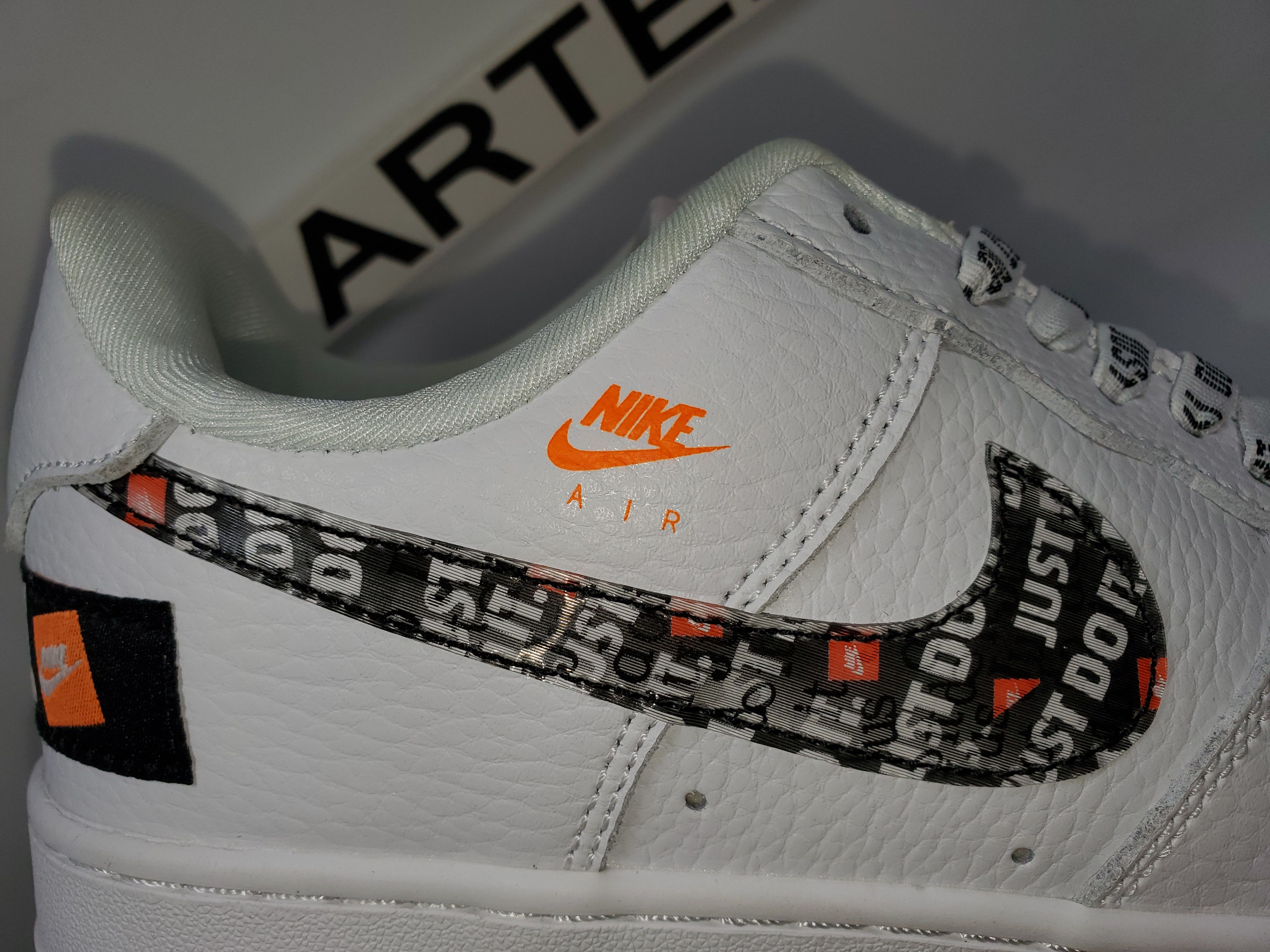 Air Force 1 Low Just Do It Pack White/Black