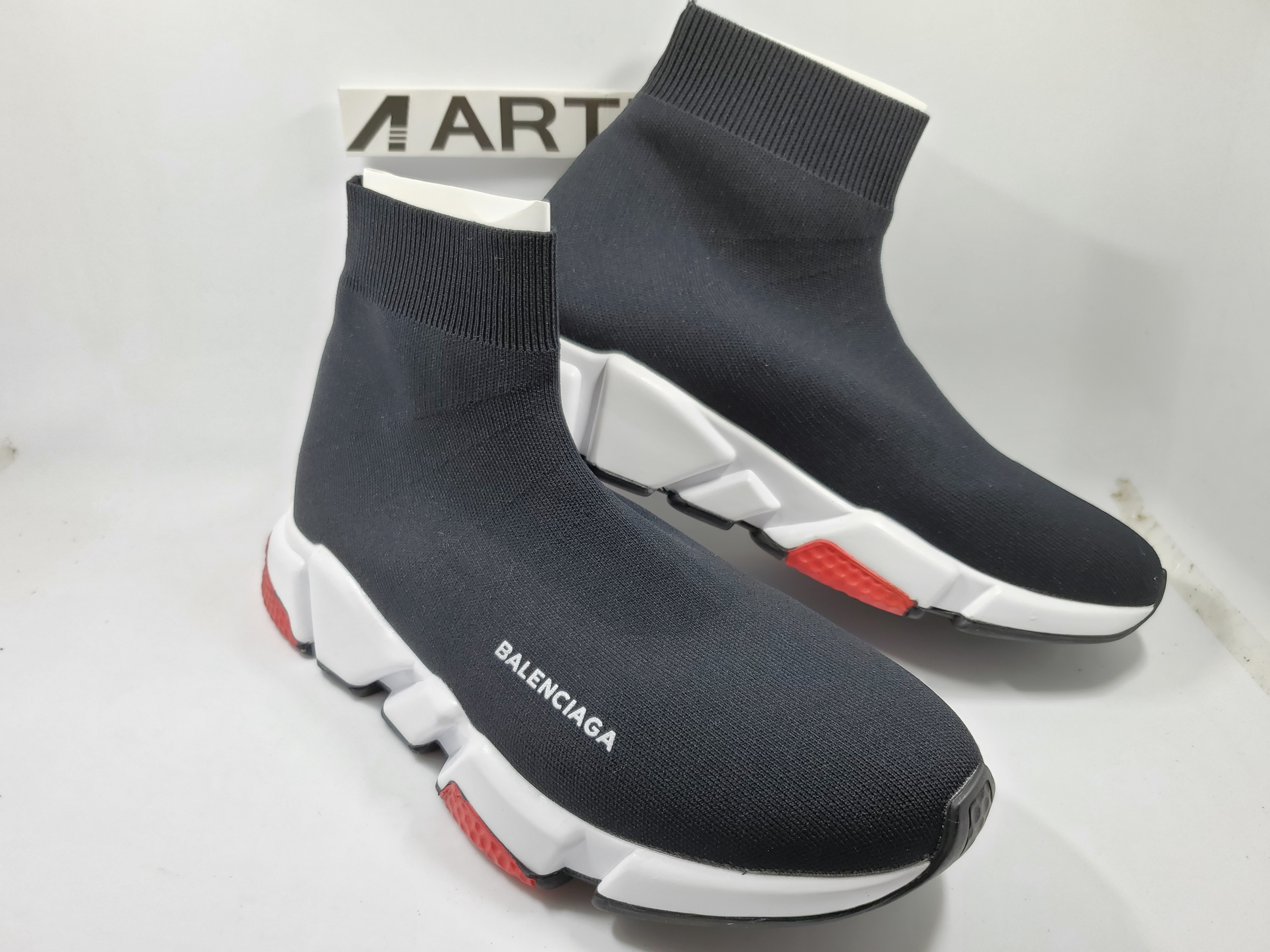 Balenciga Speed Trainer Black Red