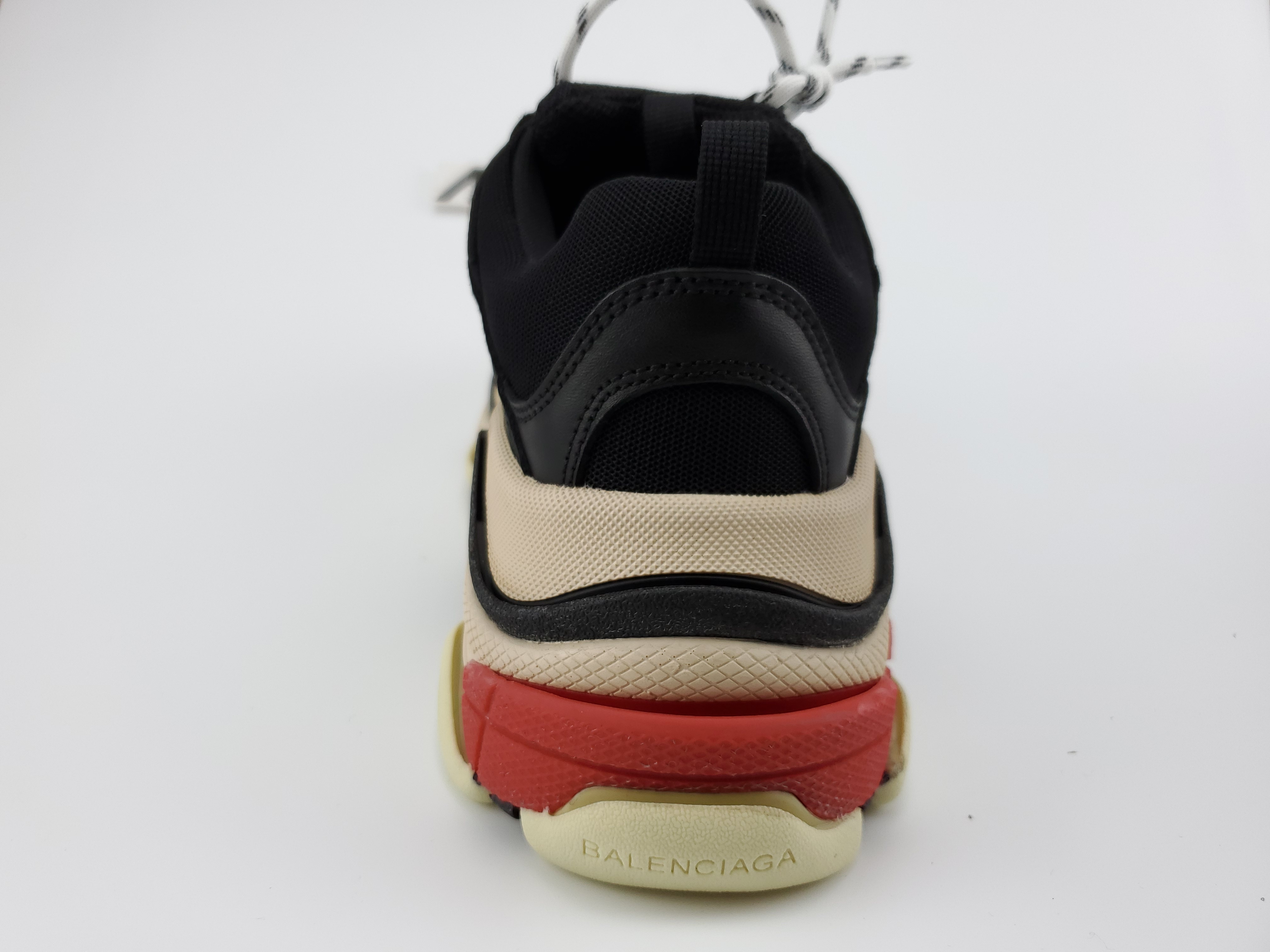 Balenciga Triple S Black White Red (2018 Reissue)