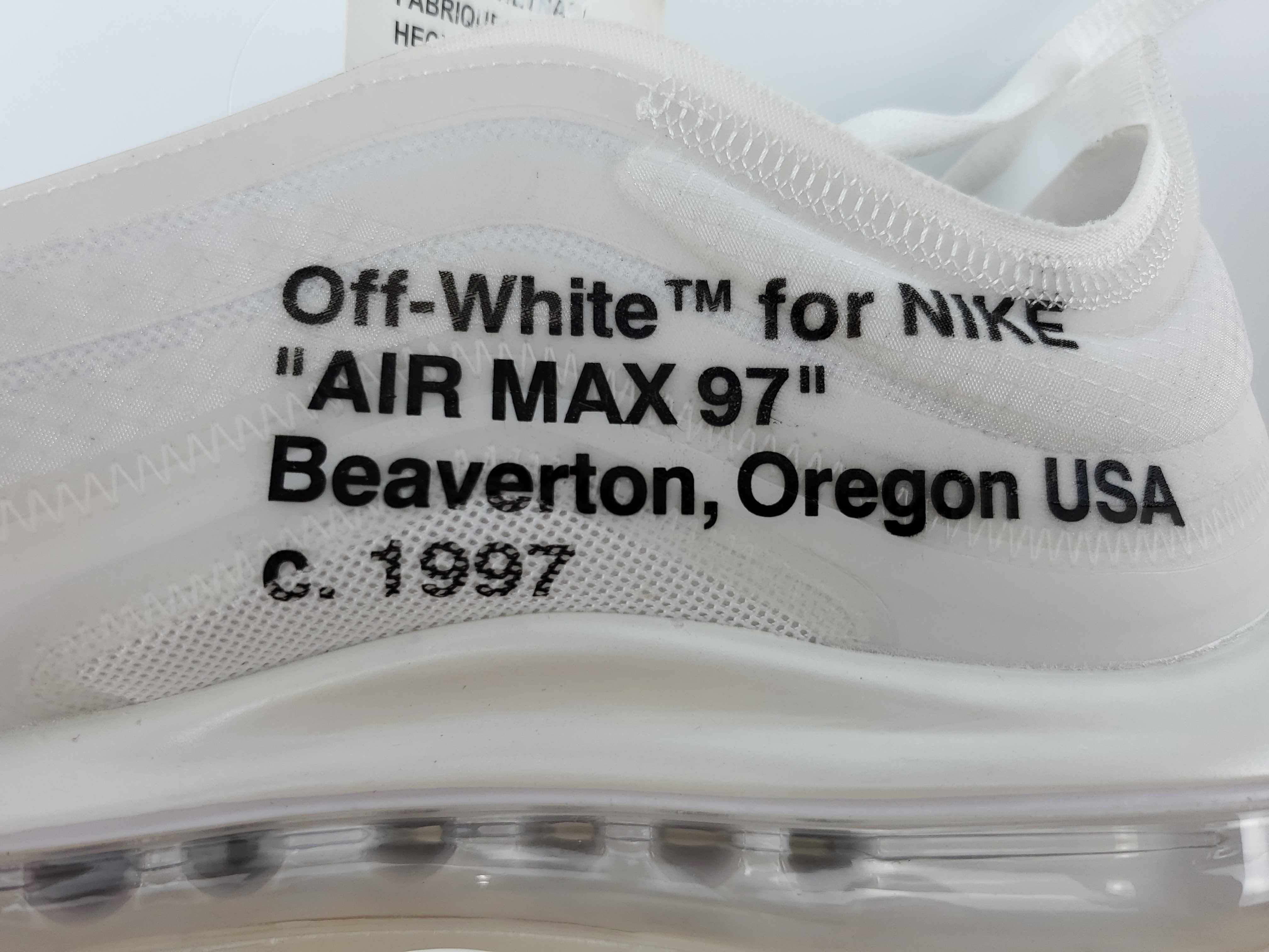 Air Max 97 Off-White White
