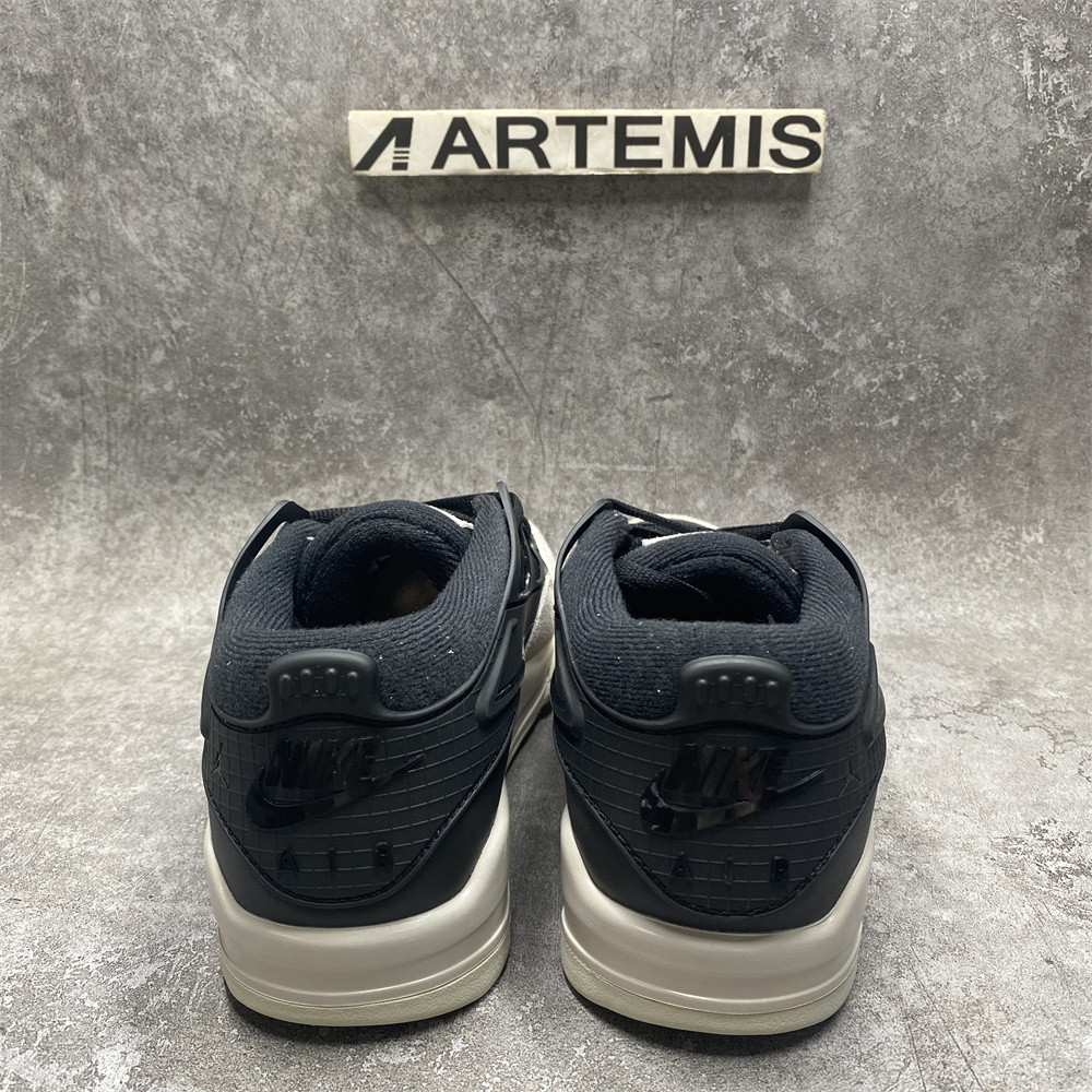 UA Jordan 4 RM Black Light Bone