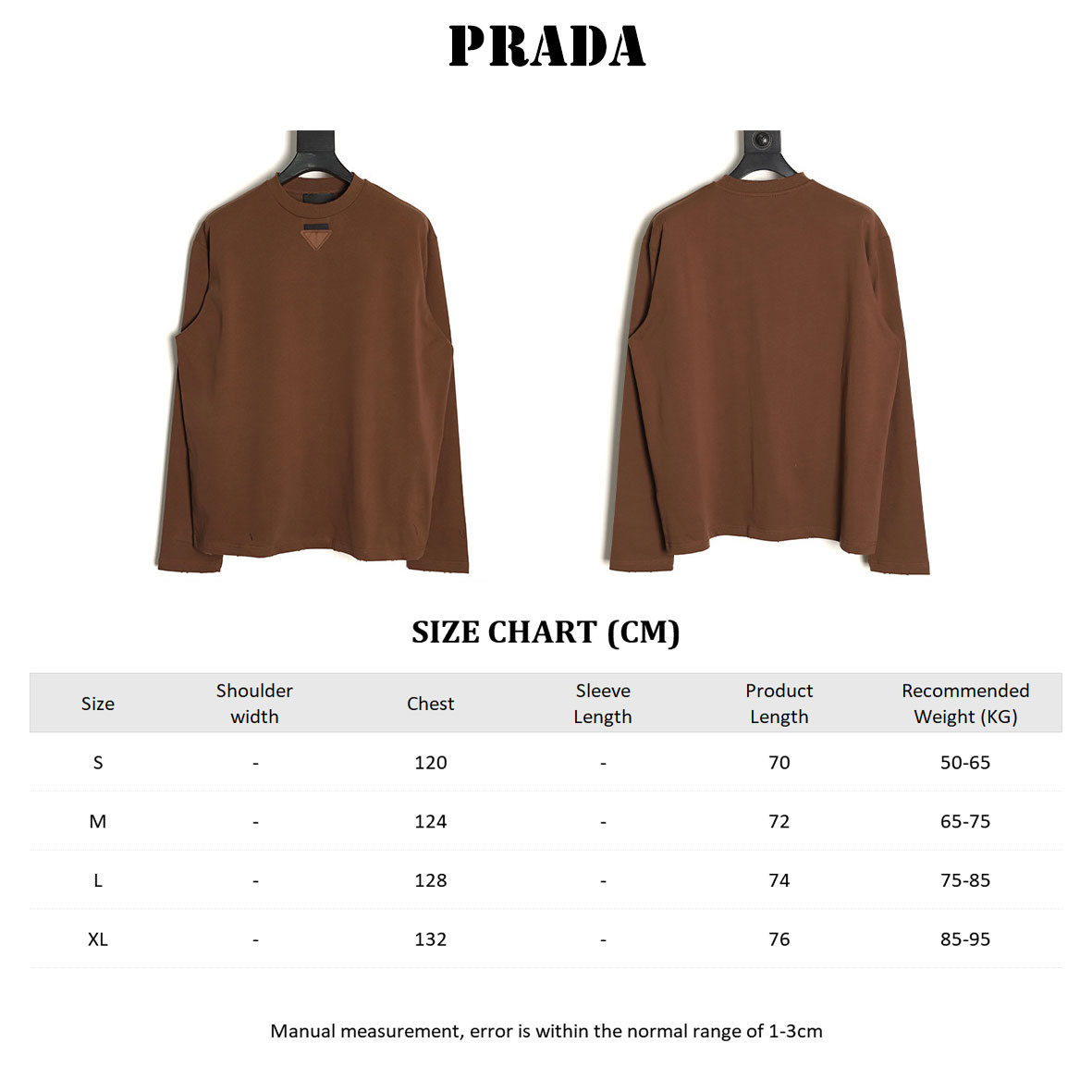 Pra*a long-sleeved t-shirt