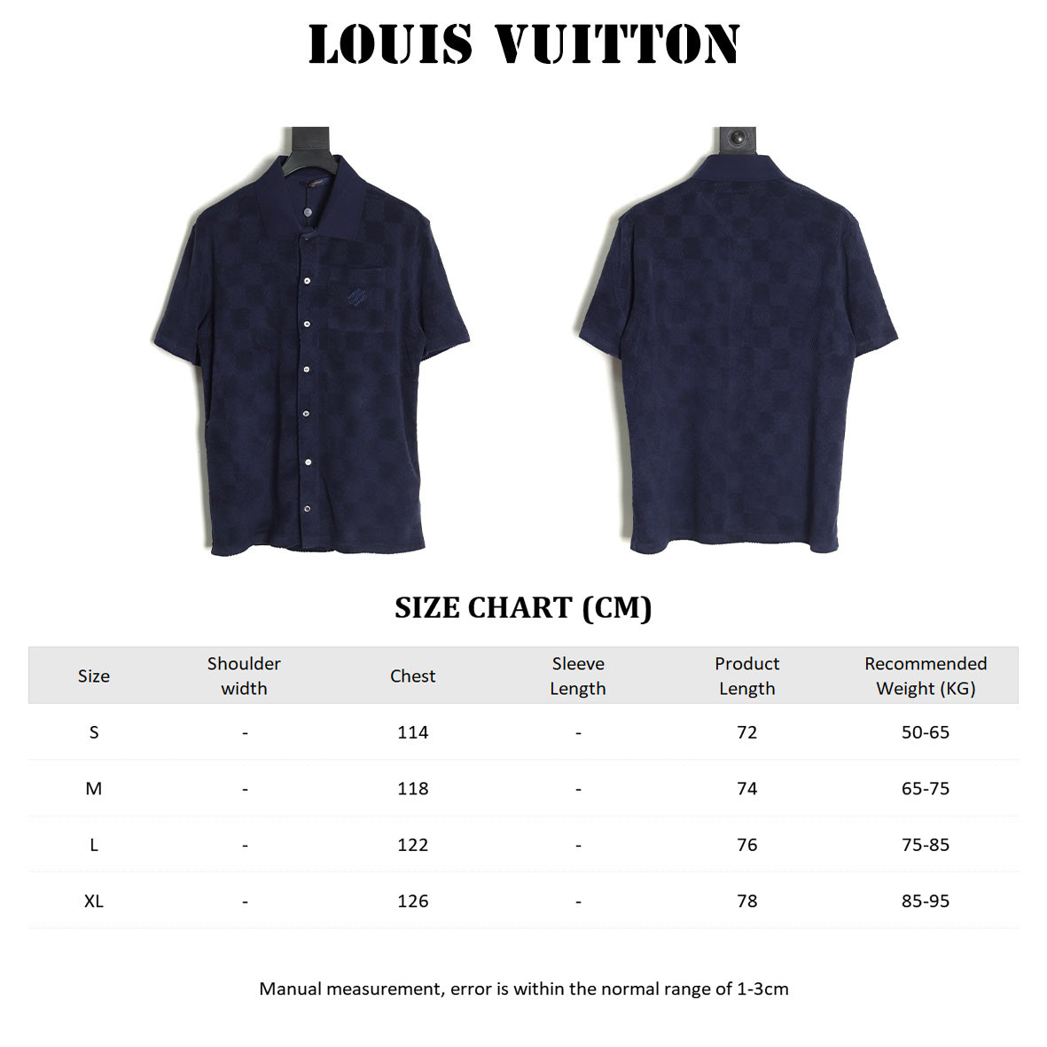 l0*is V*t0n lv 25ss short-sleeved shirts