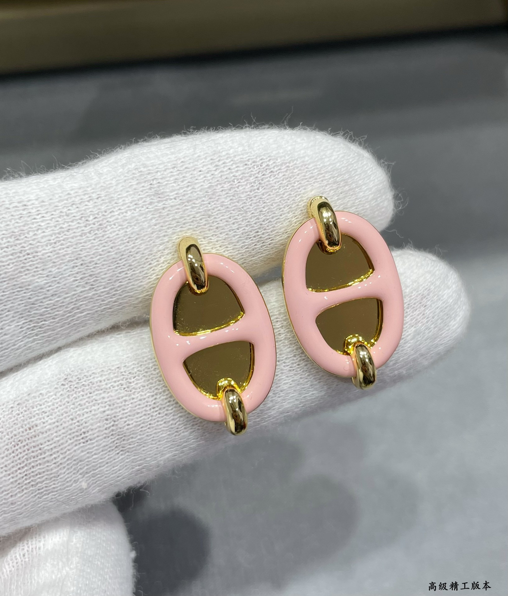 H**me5 mini maillon earrings