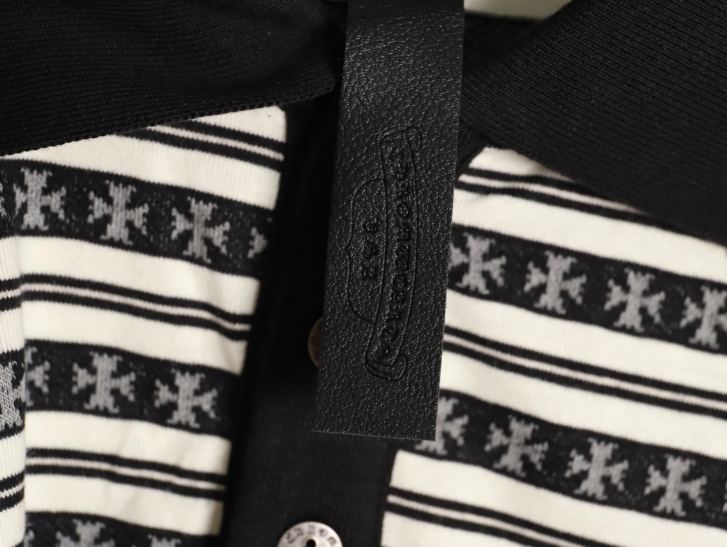Ch**me He**ts 25fw polo shirt