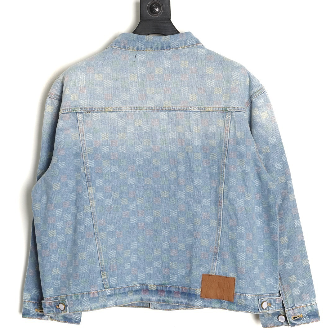 l0*is V*t0n 25fw denim jacket suit