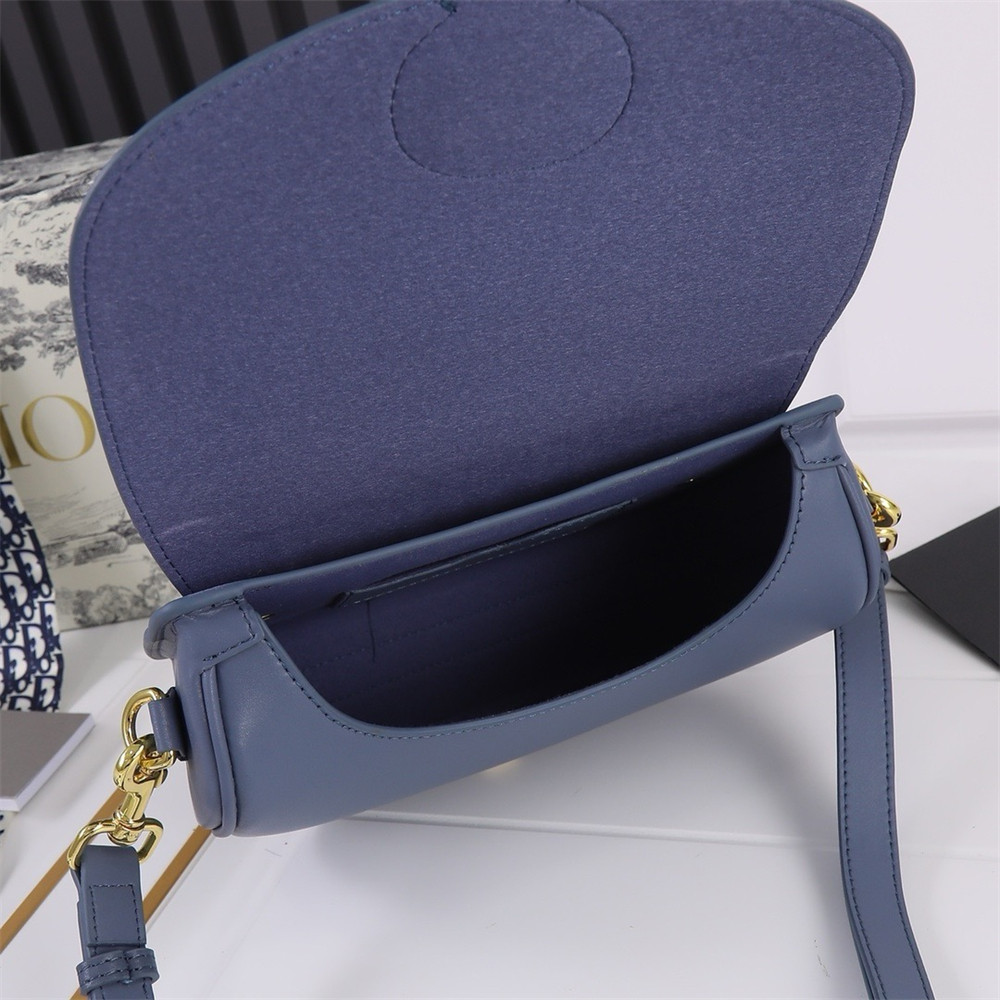 medium D*or bobby bag navy box calfskin