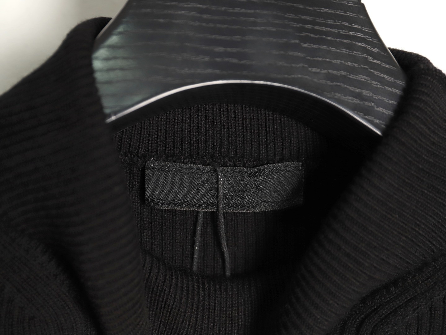 Pra*a 22fw high collar base knitting sweaters