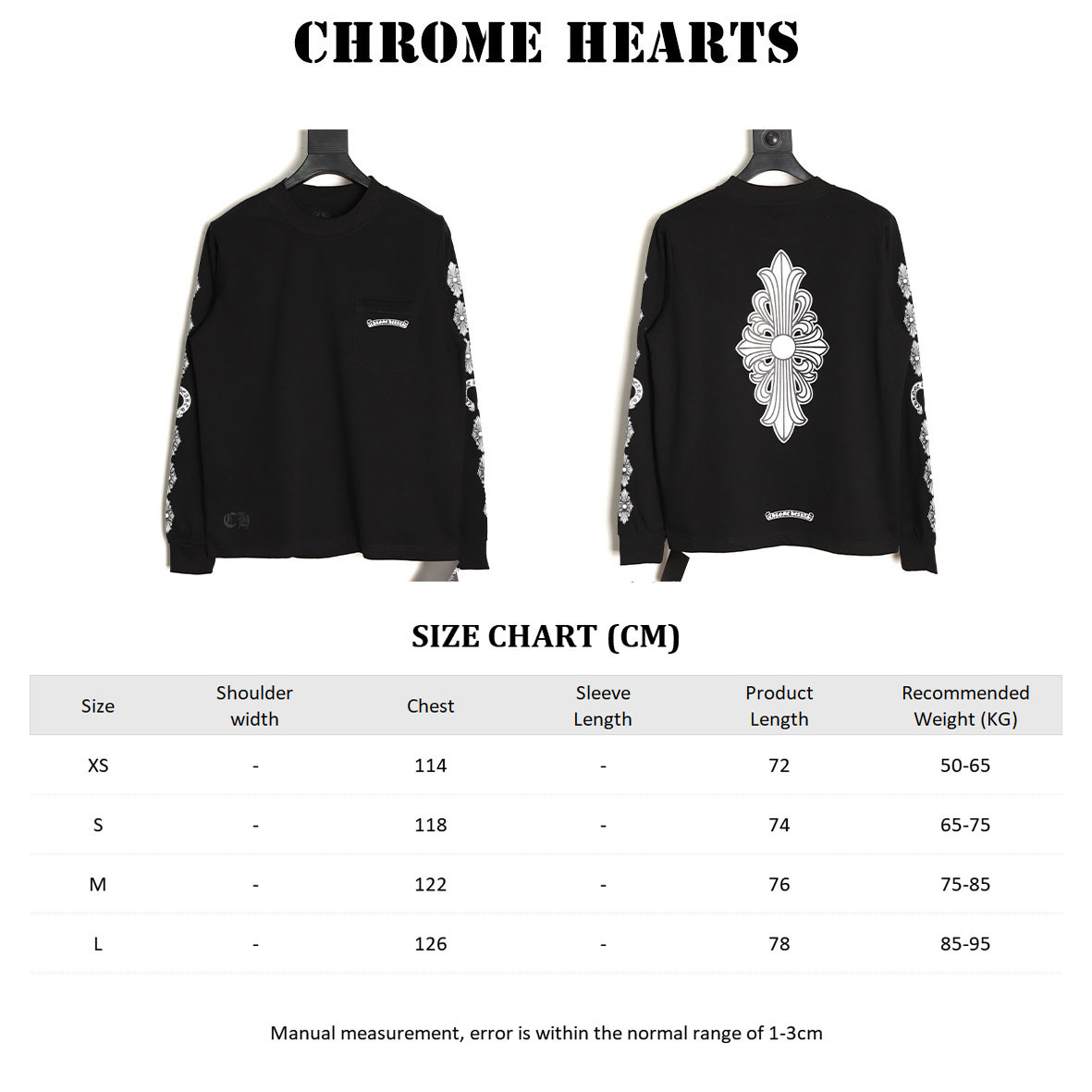 Ch**me He**ts long-sleeved t-shirt