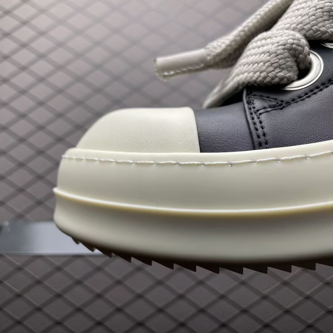 UA Rick Owens Porterville Jumbo Laced Low Black Pearl