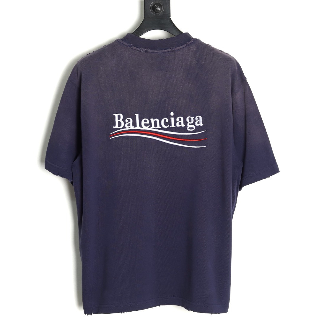 Ba*len*cia*ga 25ss short-sleeved t-shirt