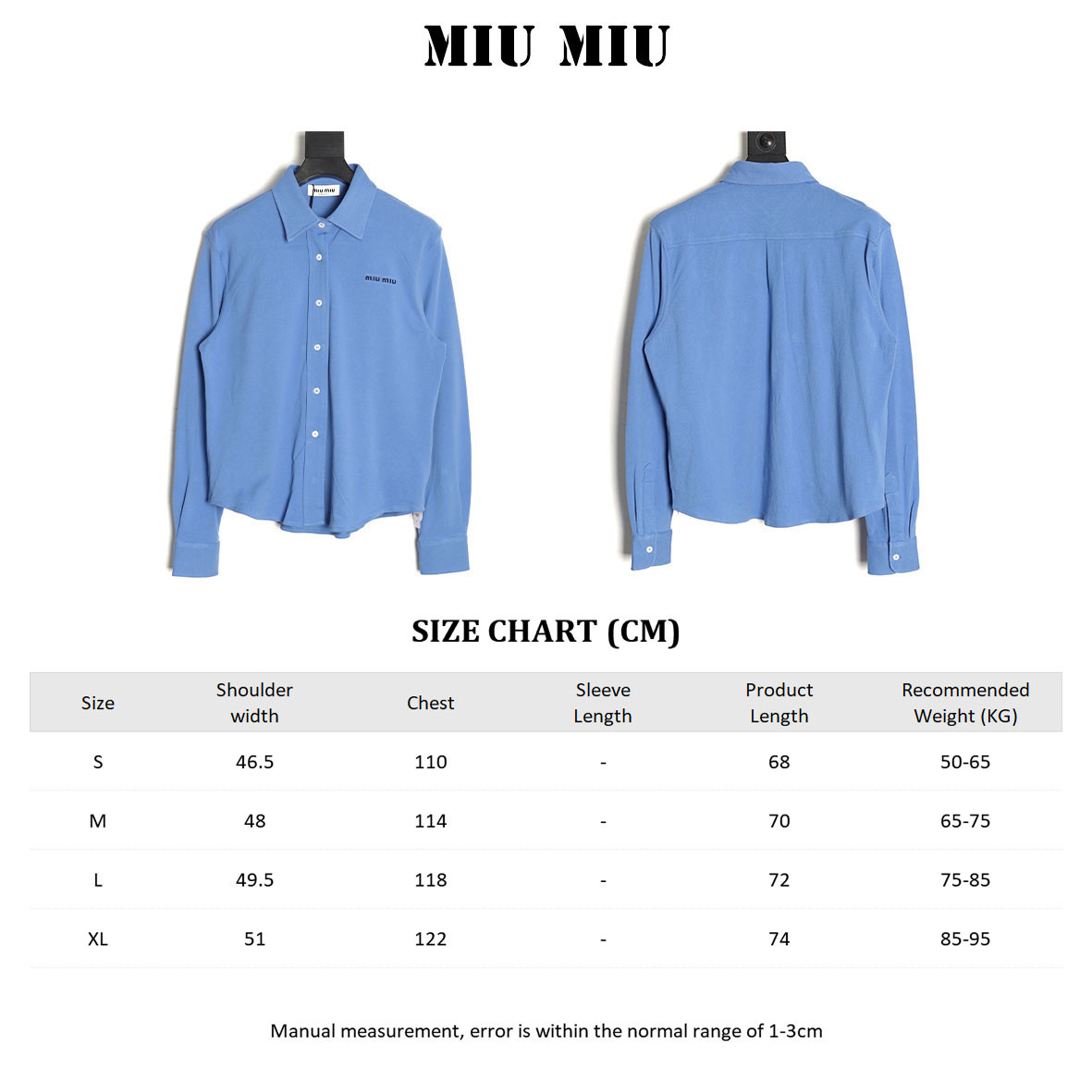 Miu Miu Long-sleeved Shirts