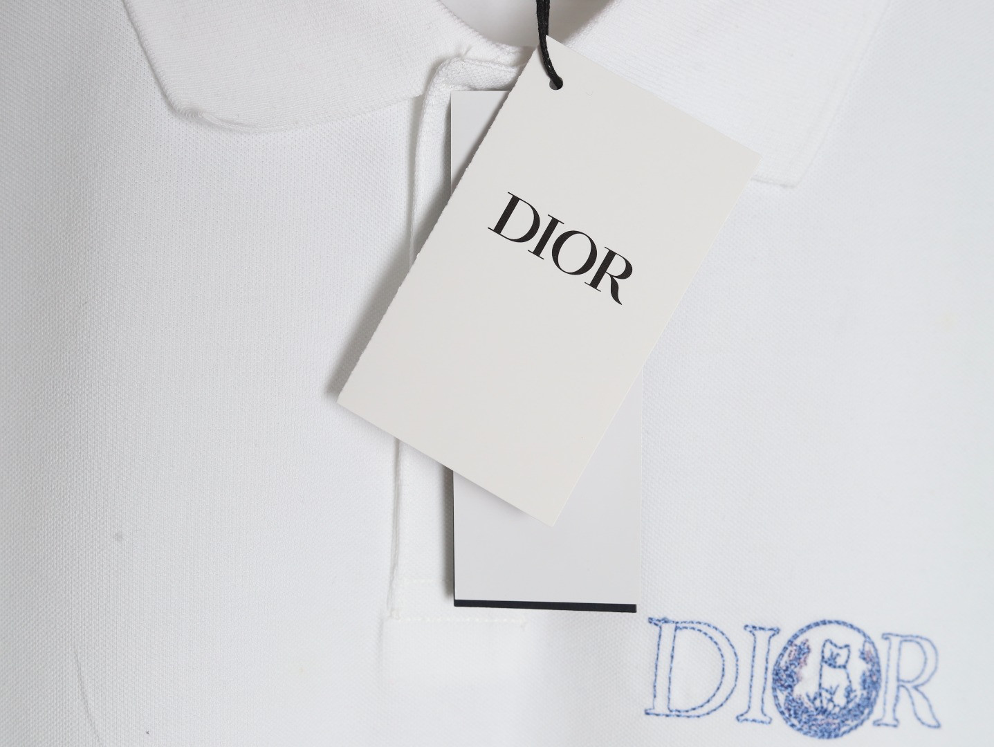D*or 25ss short-sleeved polo shirt