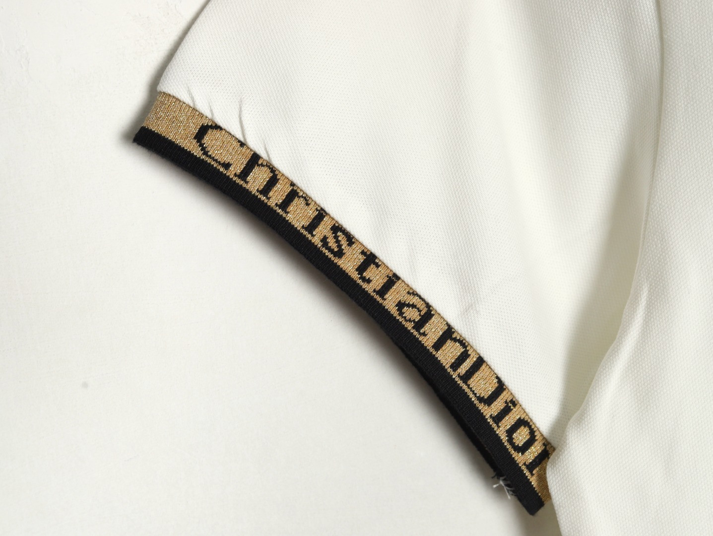 D*or 25ss short-sleeved polo shirt