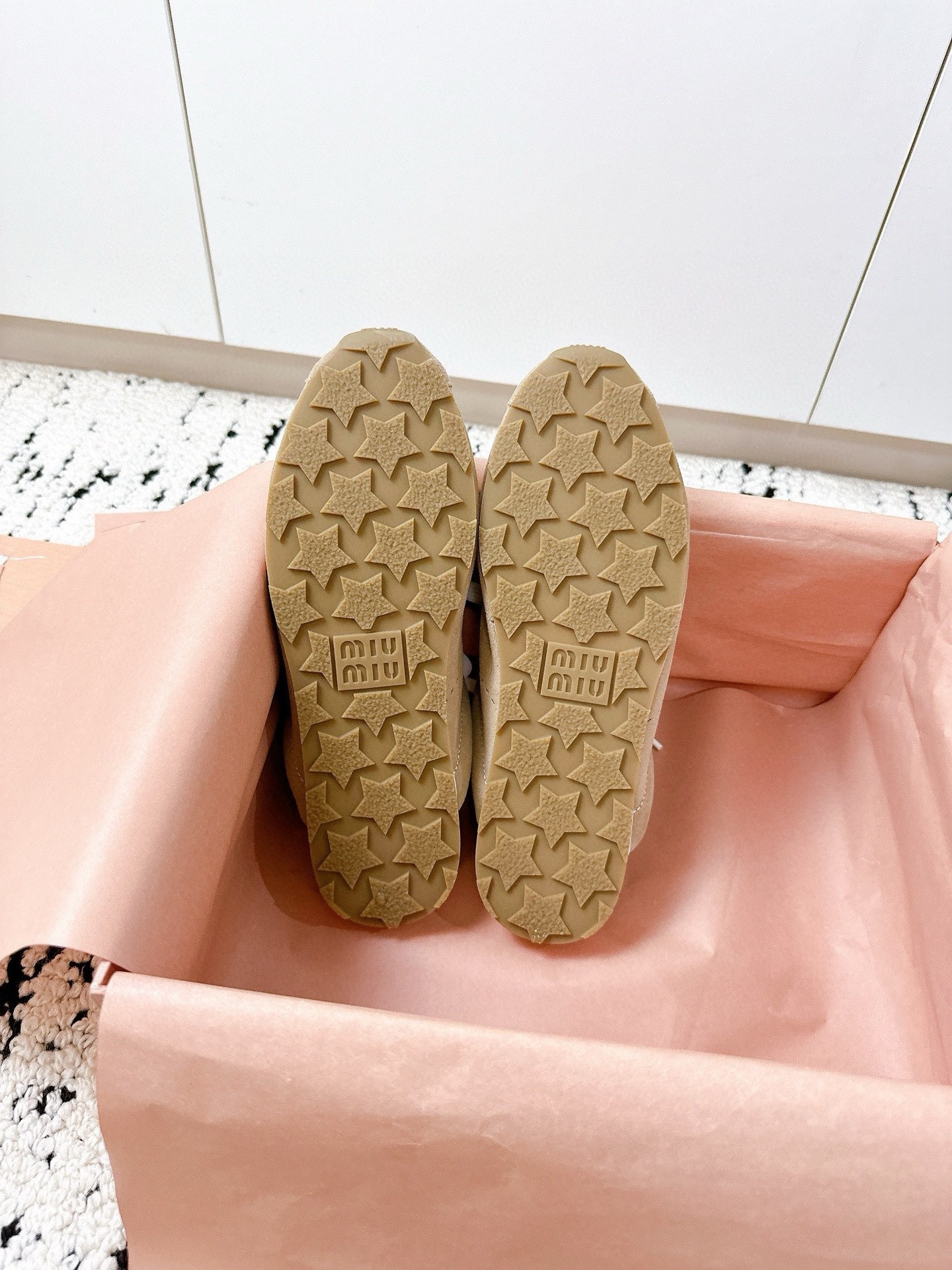 UA Miu Miu Plume Suede Mules