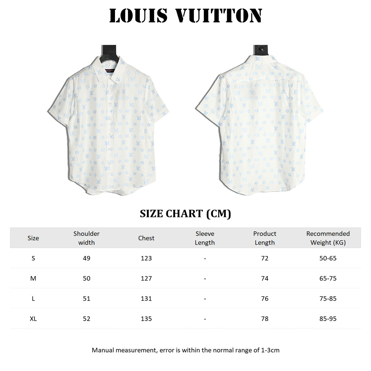 l0*is V*t0n lv 25ss short-sleeved shirts