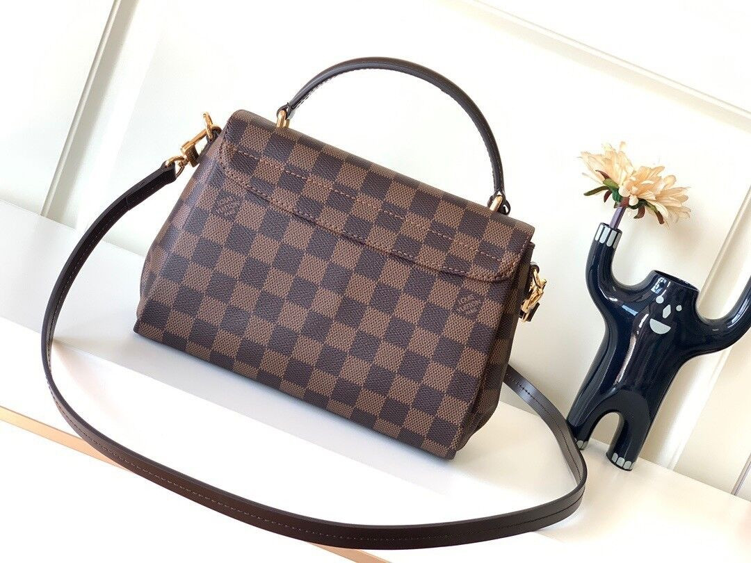 LV Damier Ebene Croisette Bag N53000 24.5x24.2x9cm