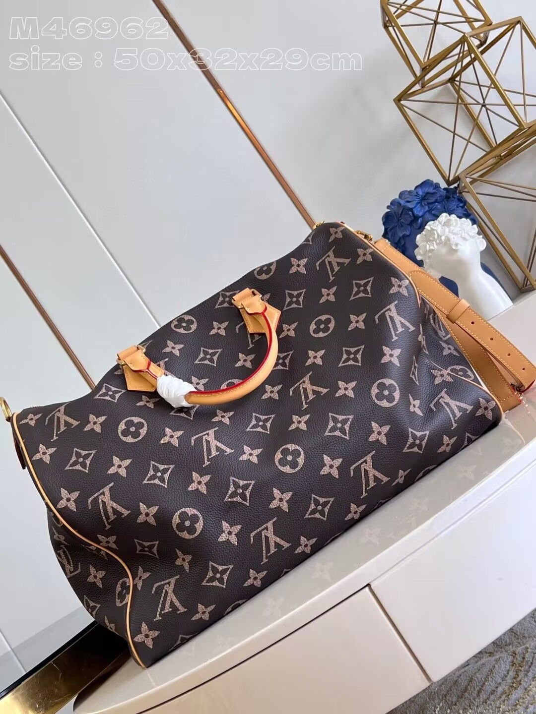 LV Speedy P9 Bandoulière 50 M46962 50x32x29cm(Customized about 10 days)