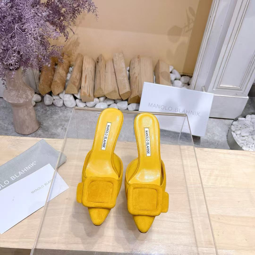 ua man010 B1ahn*k mules 7.5cm
