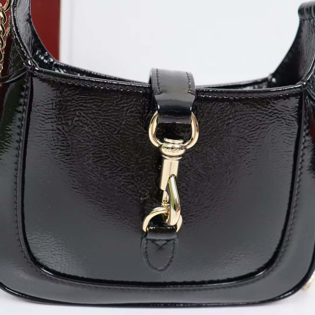 G*u*i jackie notte mini bag 7.7"w x 7.1"h x 1.4"d