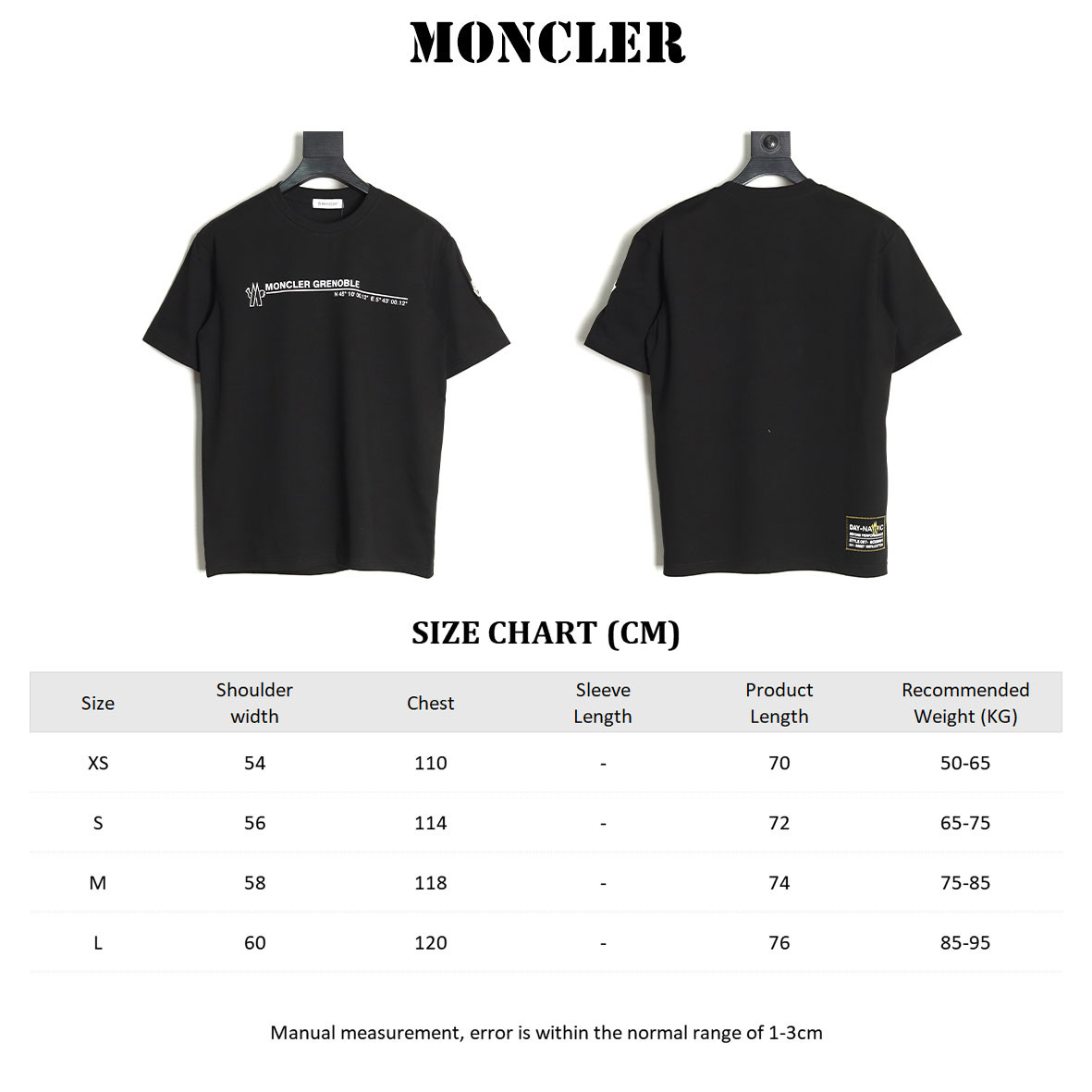 Moncler 25SS Short-sleeved T-shirt