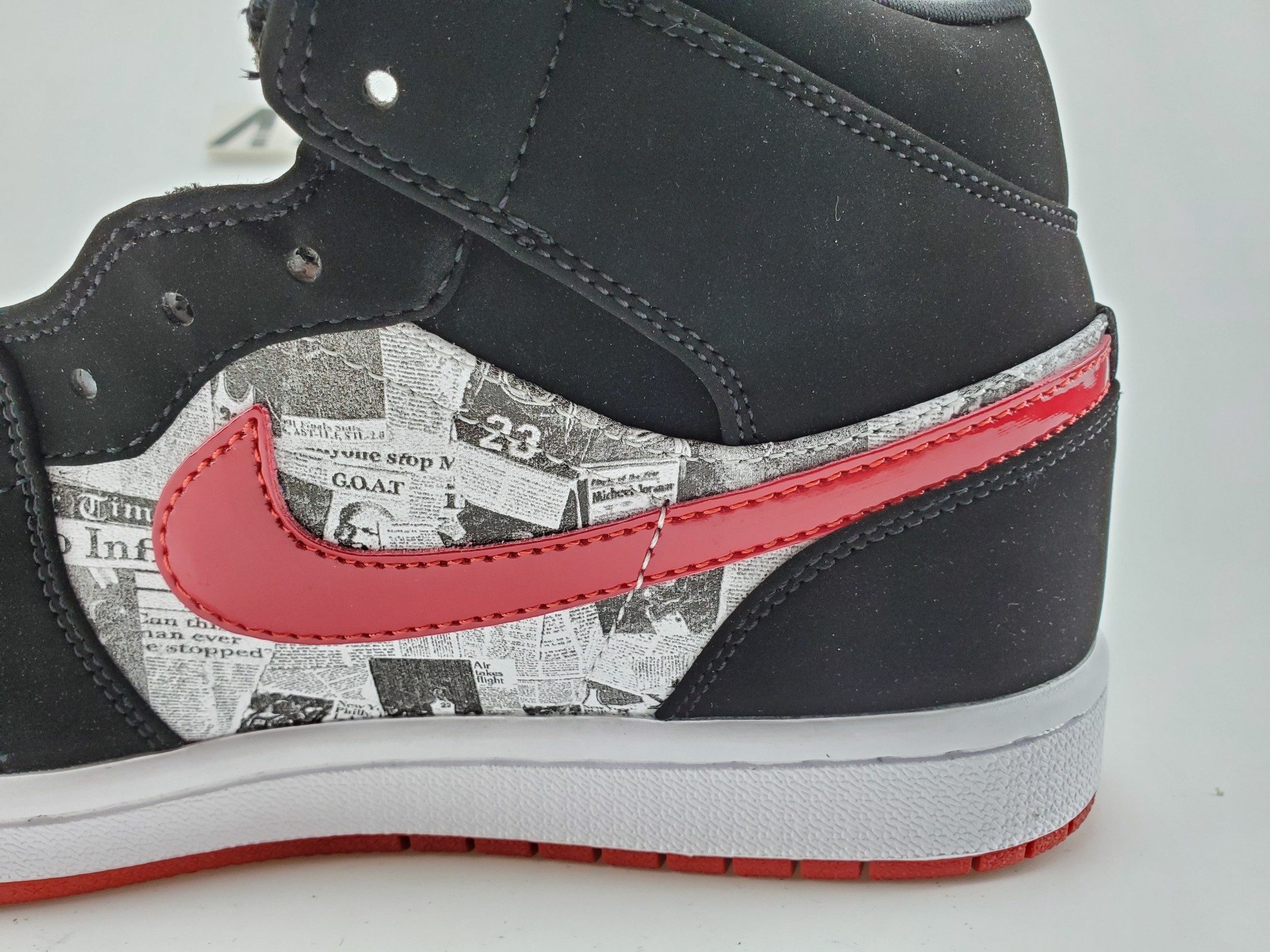 Air Jordan 1 Mid Newspaper Air Times