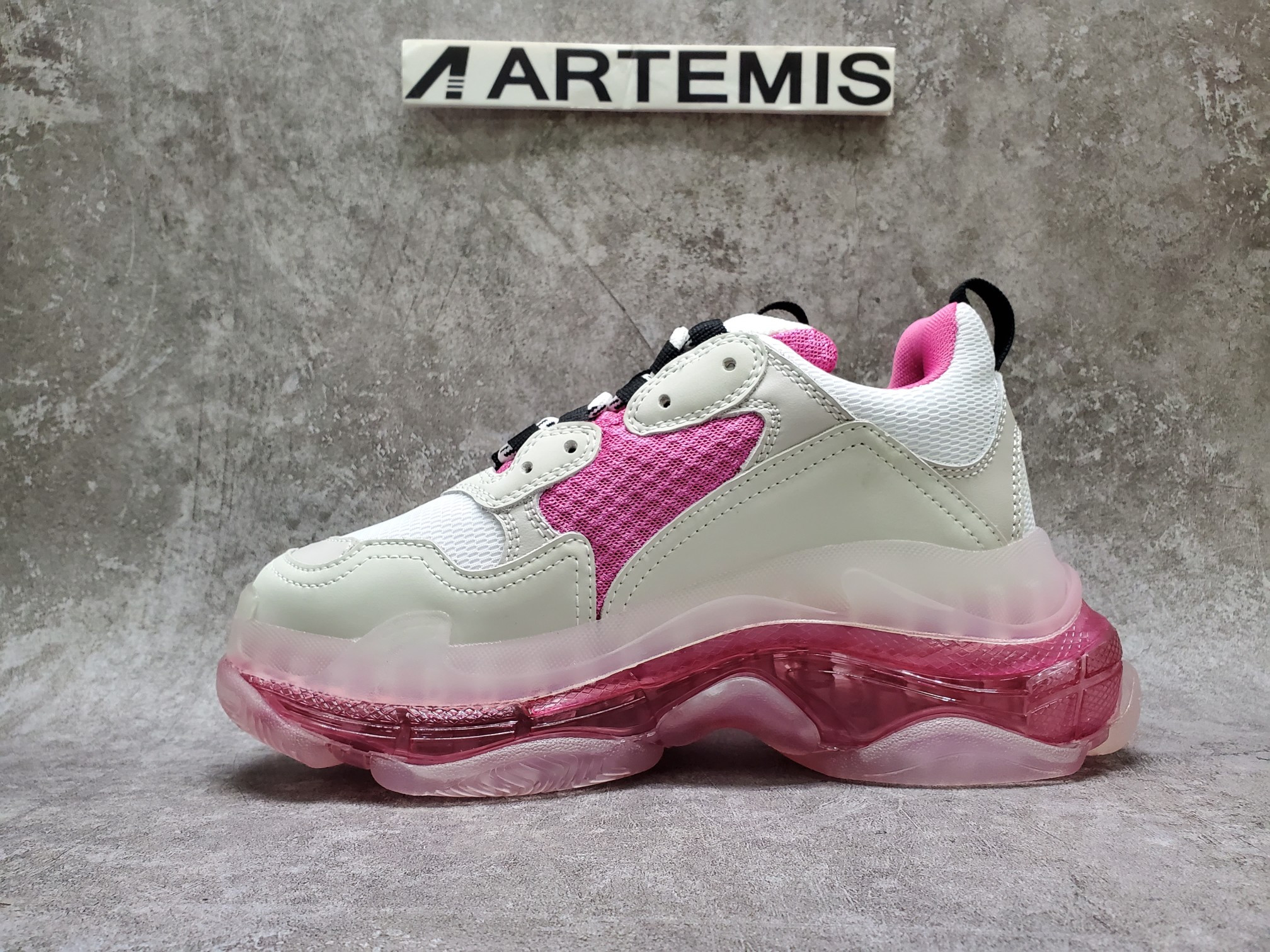 Balenciga Triple S White Pink
