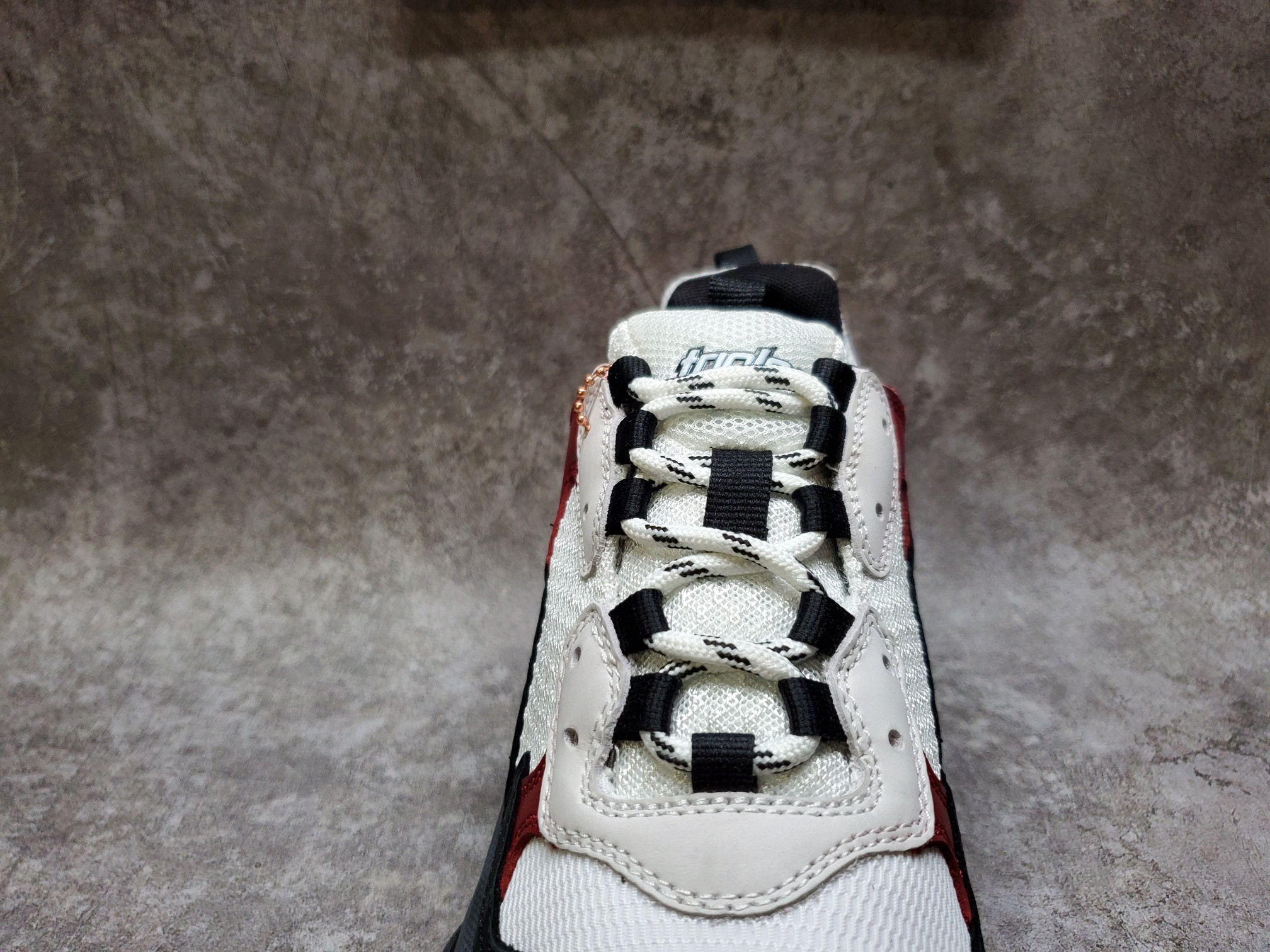Balenciga Triple S Black Brown Red