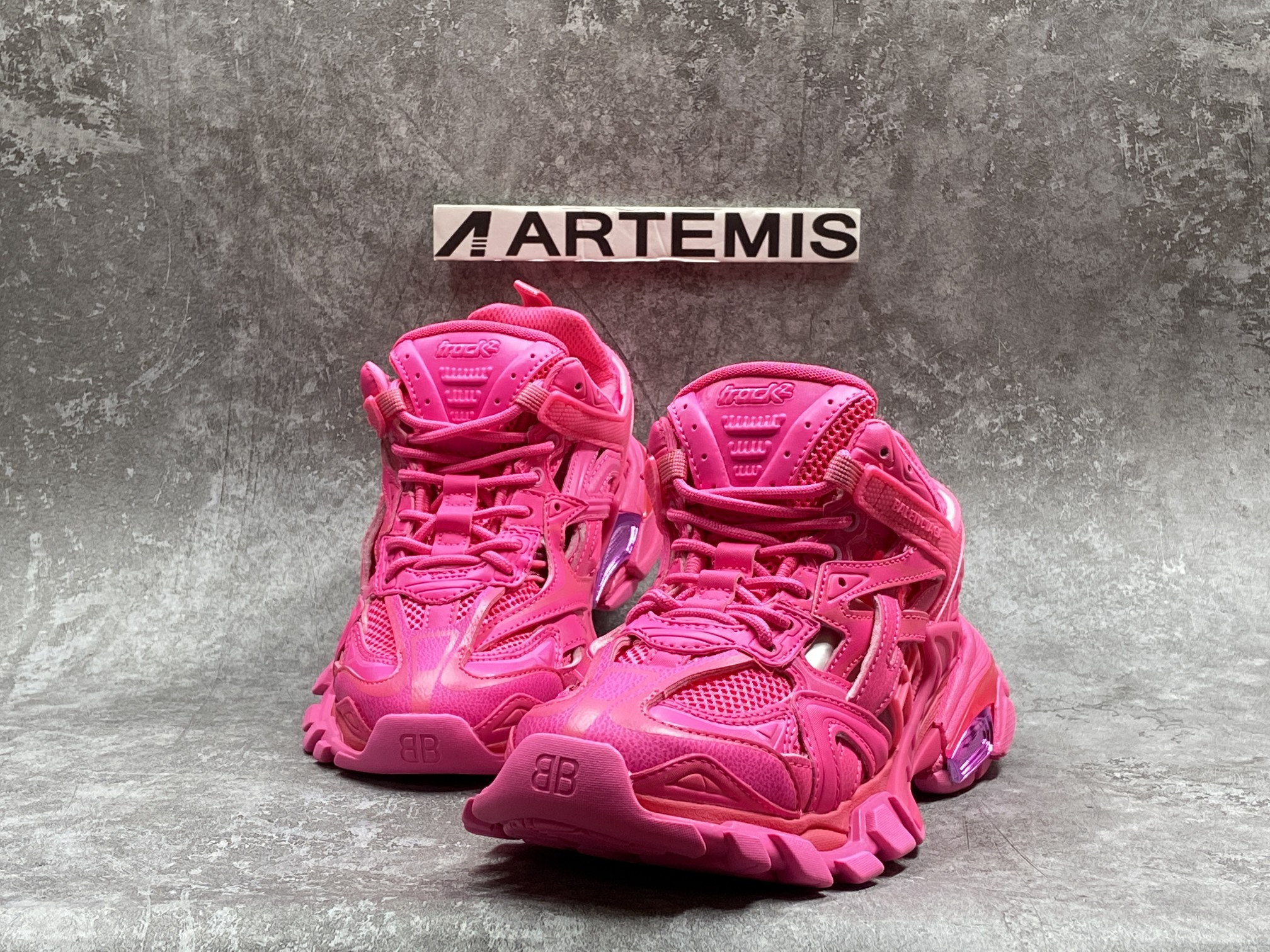 Balenciga Track 5.0 Peach Red