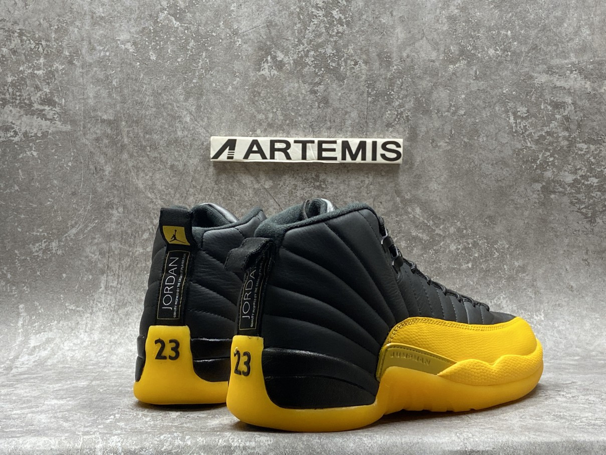 Air Jordan 12 Retro Black University Gold