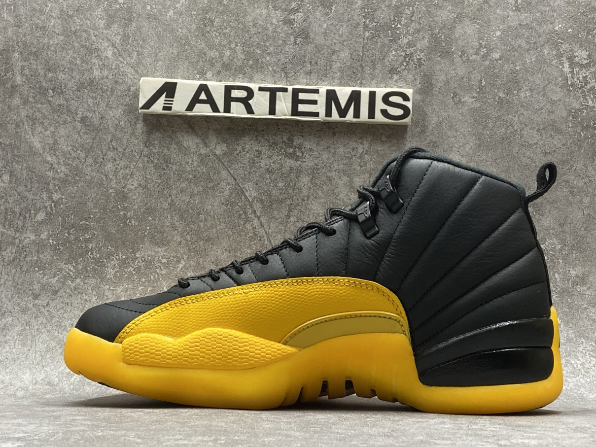 Air Jordan 12 Retro Black University Gold