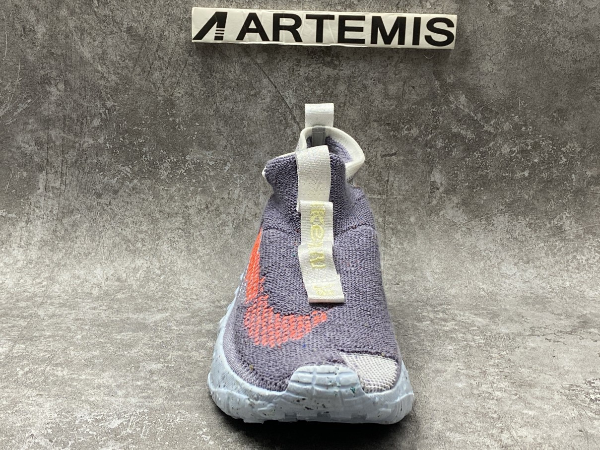 Nike Space Hippie 02 Vast Grey Hyper Crimson