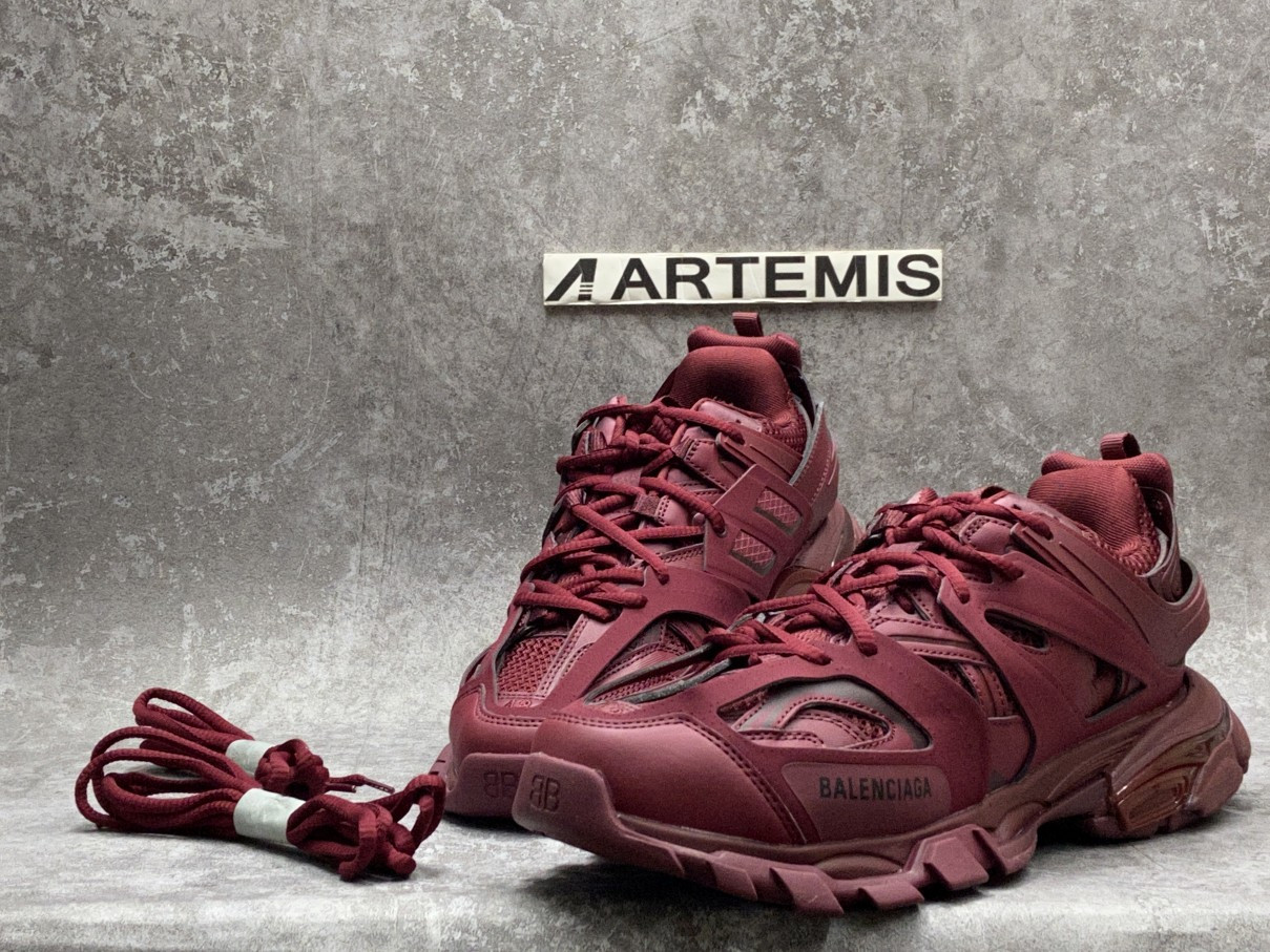 Balenciga Track Burgundy