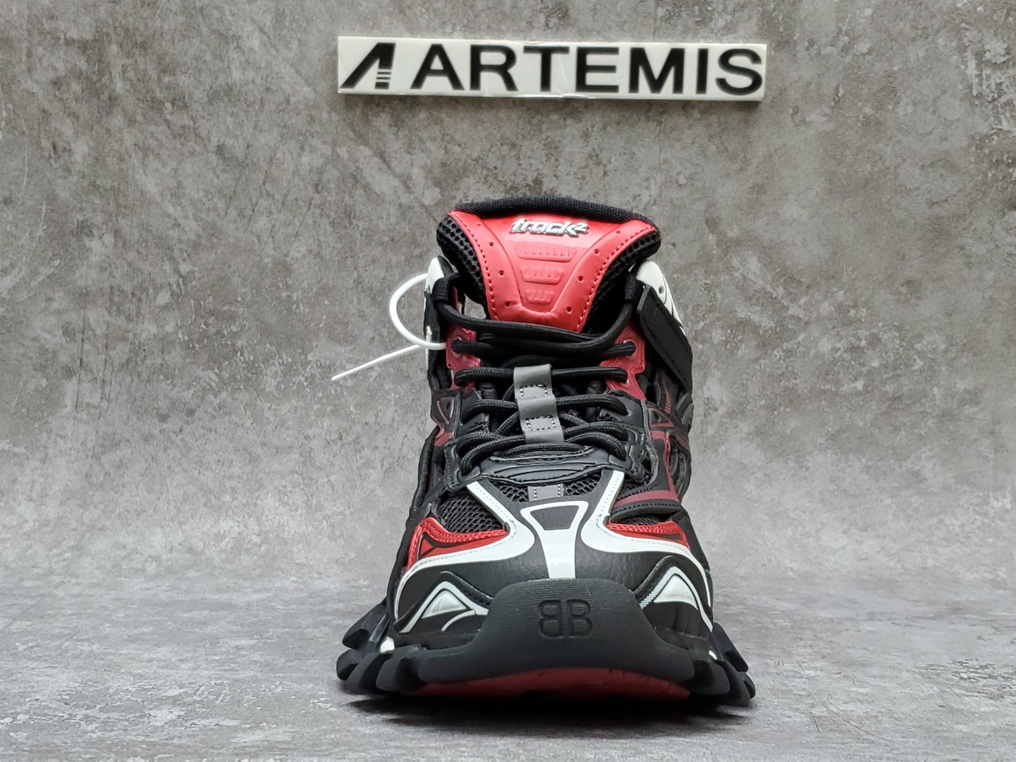 Balenciga Track 2 Trainer Black Red