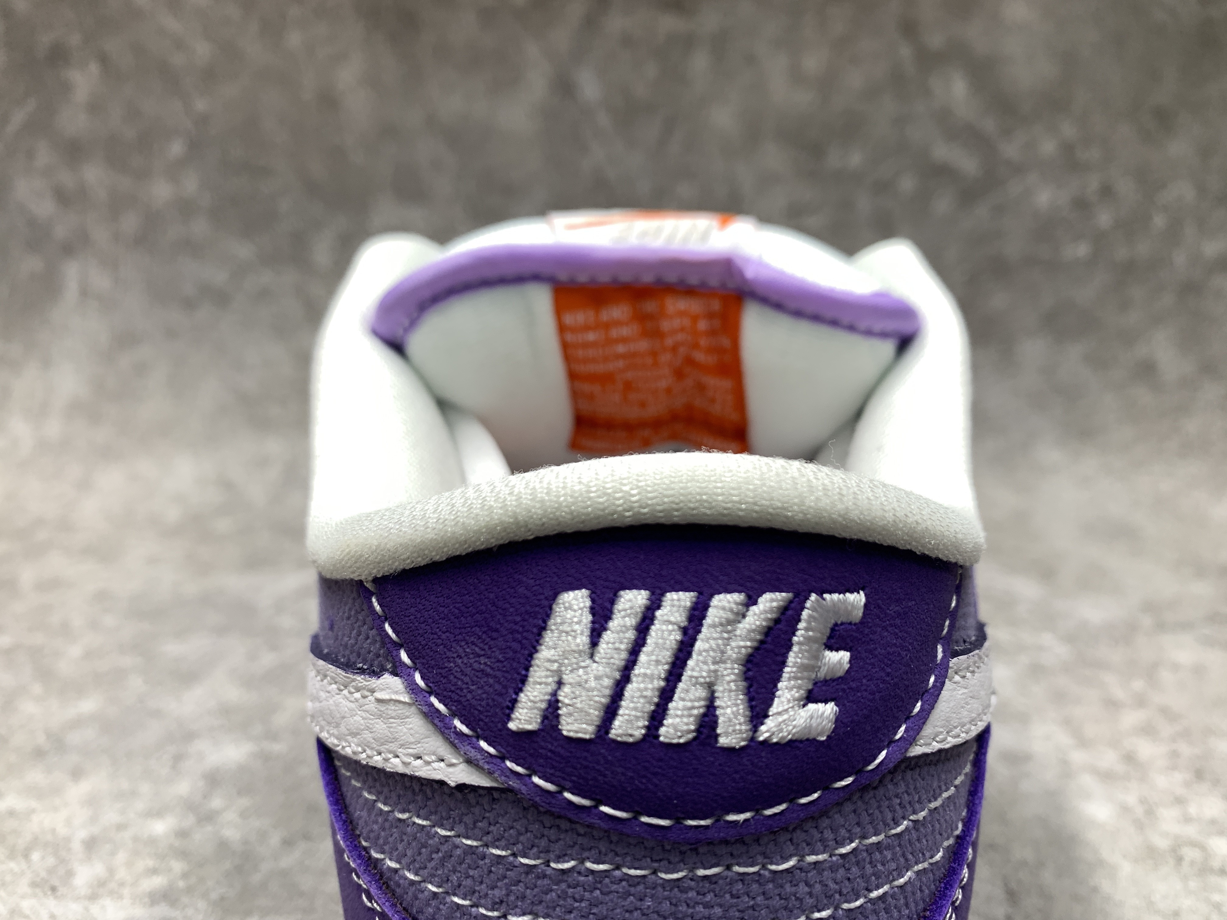Nike SB Dunk Low Pro ISO Orange Label Unbleached Pack Lilac