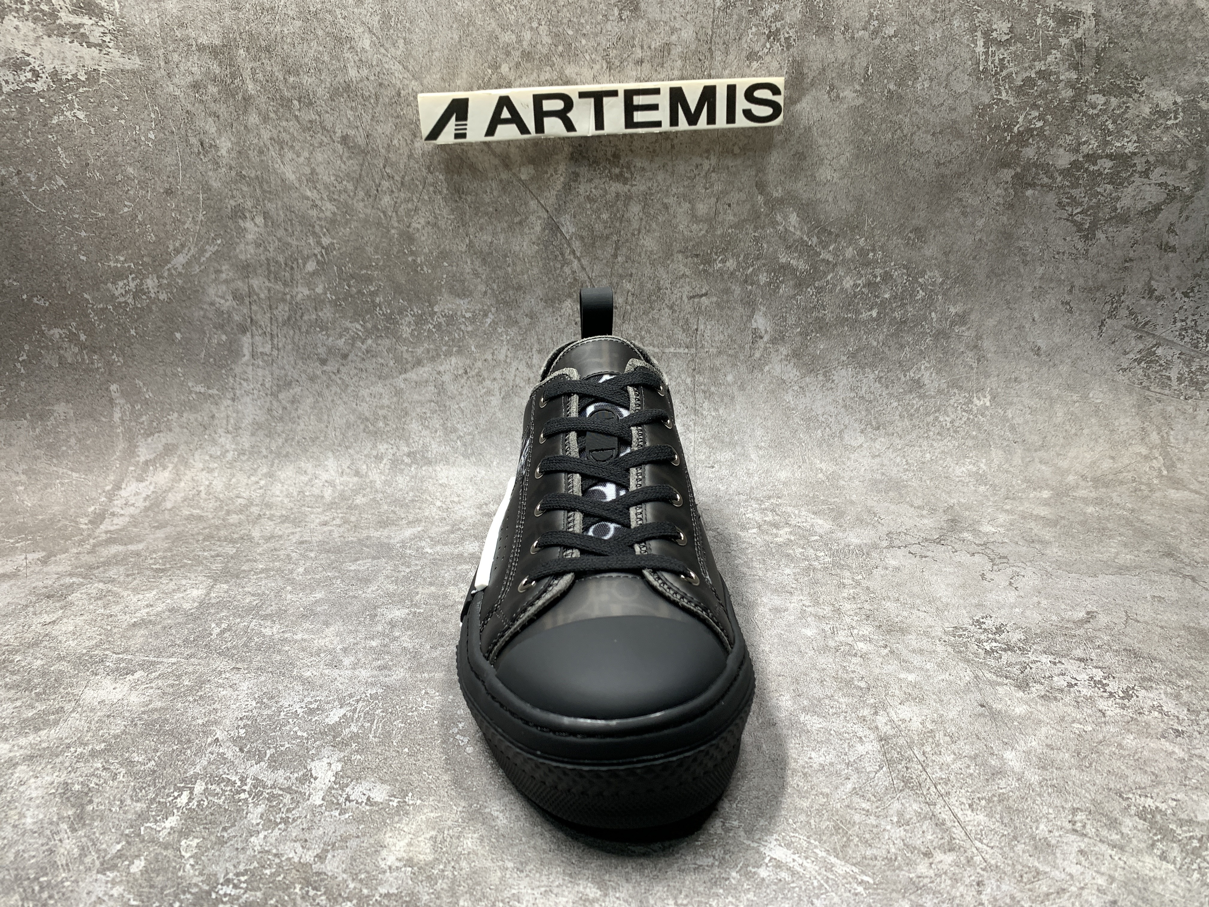 D*or b23 low top canvas oblique black