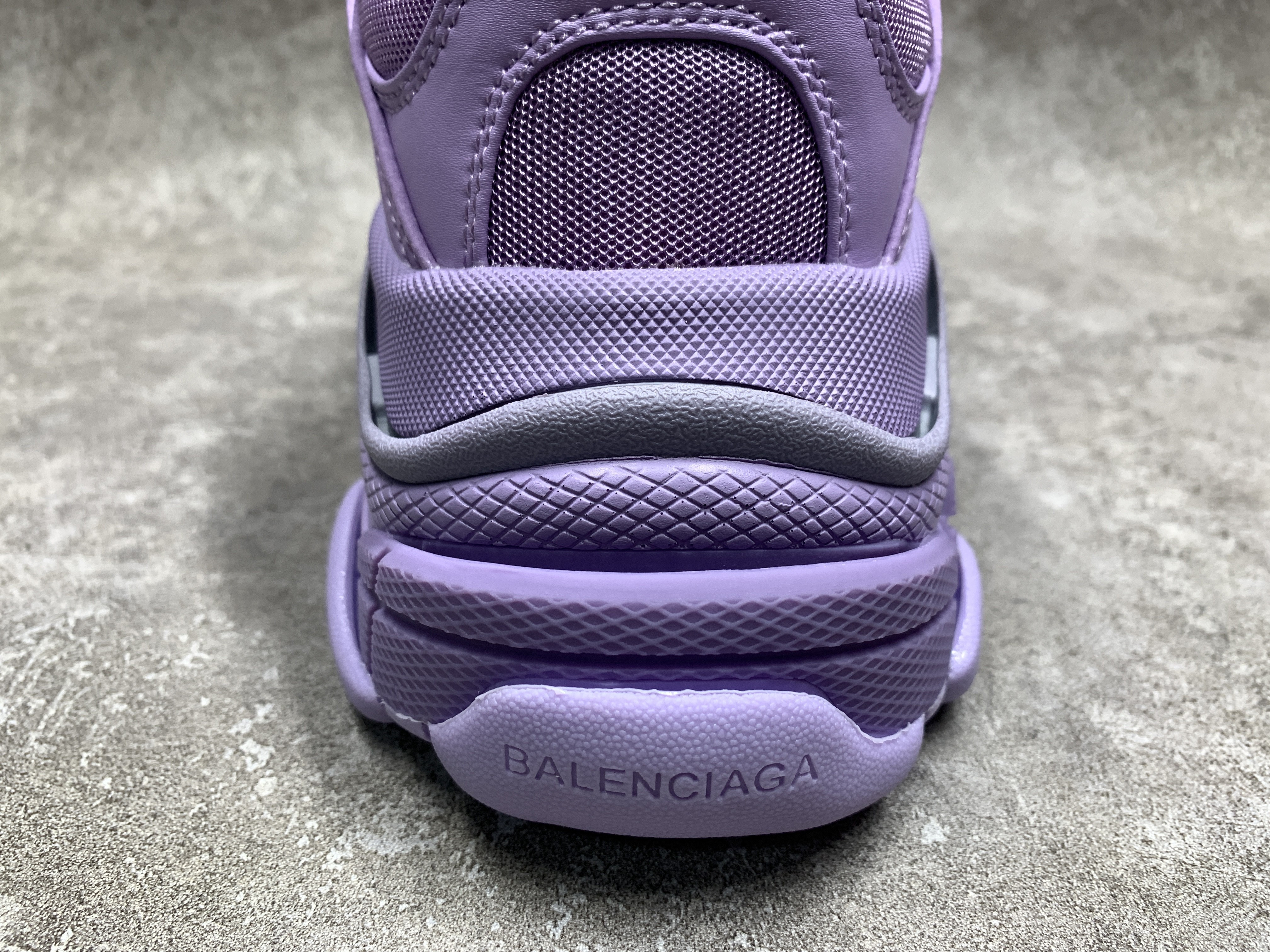 Balenciga Triple S Sneaker Purple