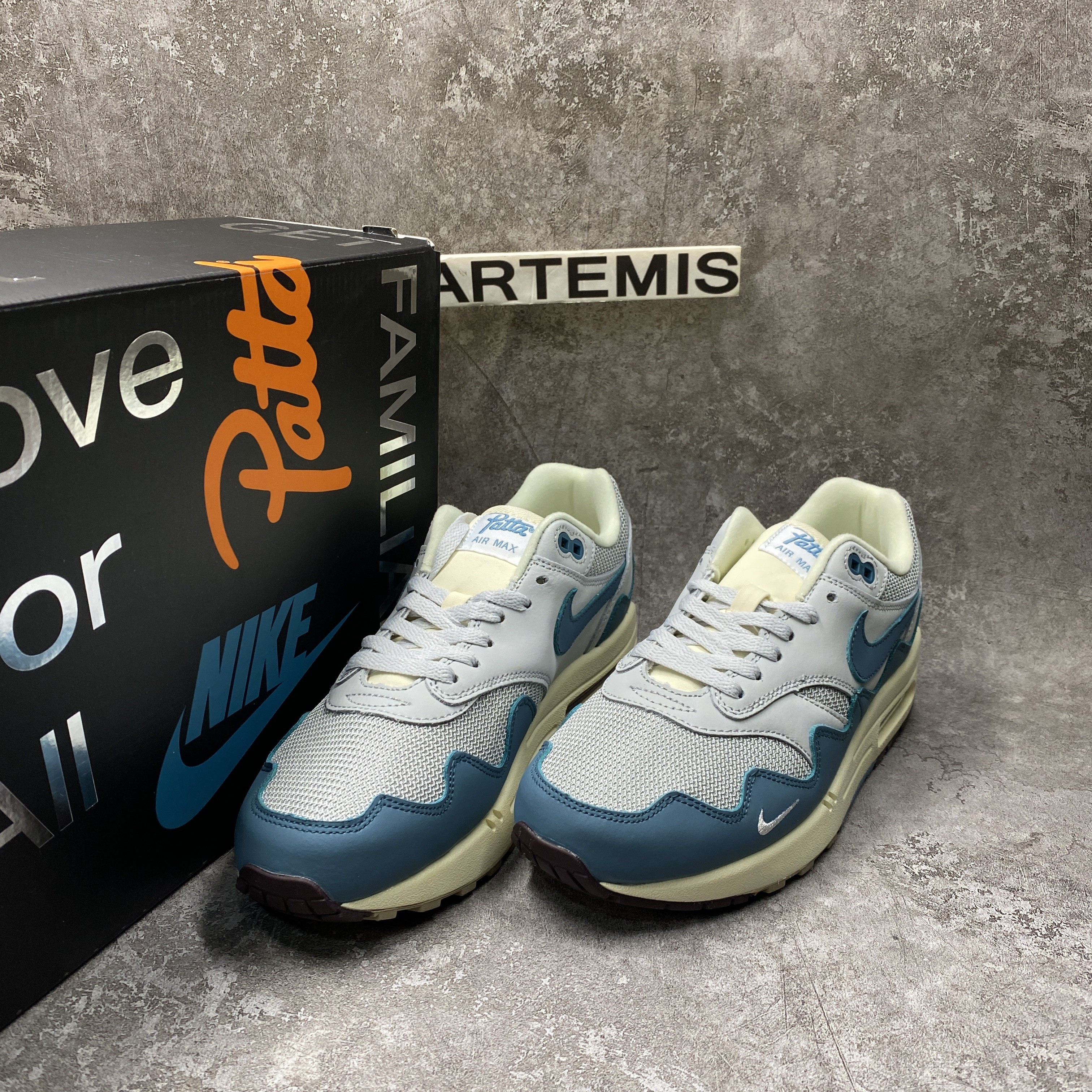 Nike Air Max 1 Patta Waves Noise Aqua