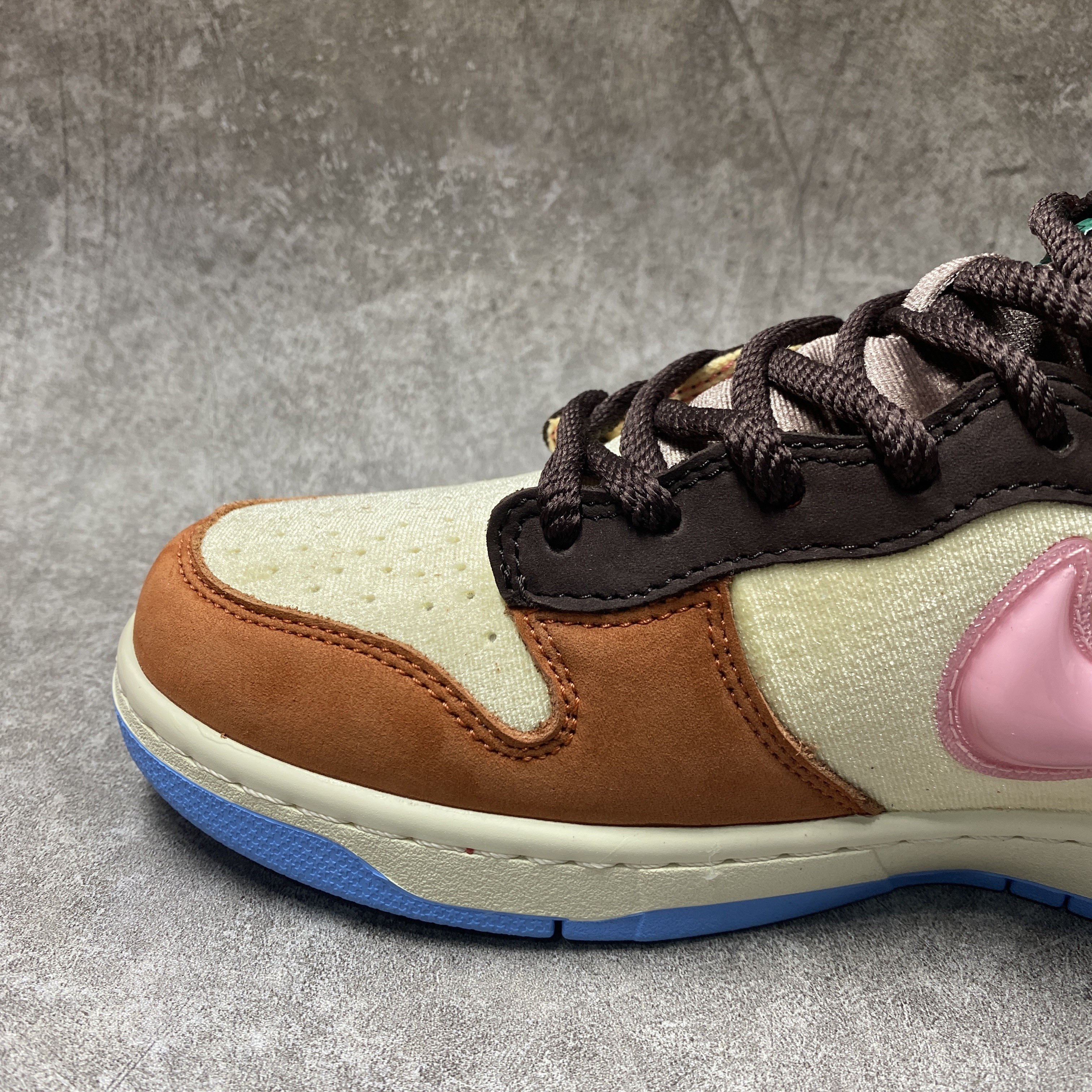 Nike Dunk Mid Social Status Free Lunch Chocolate Milk