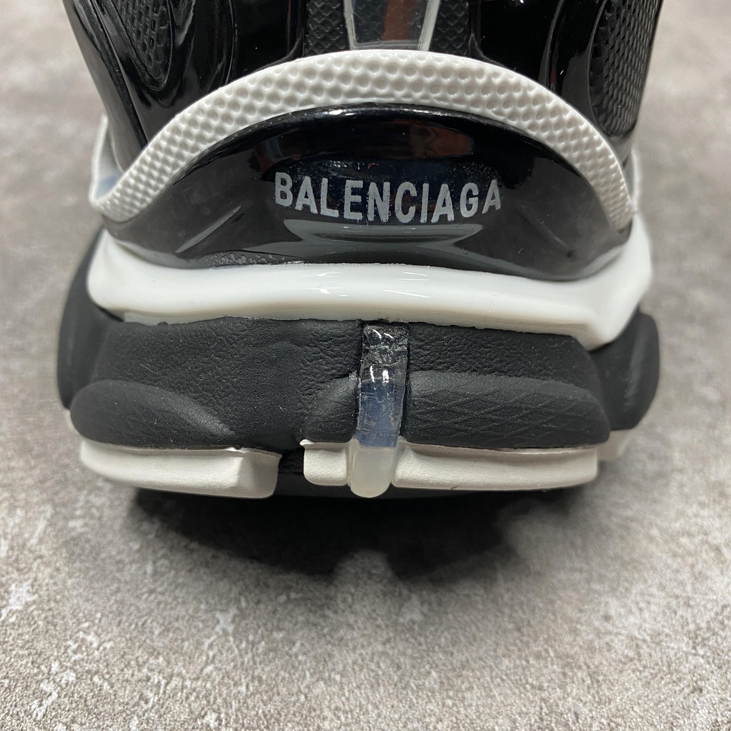 Balenciga Runner Sneaker Black White
