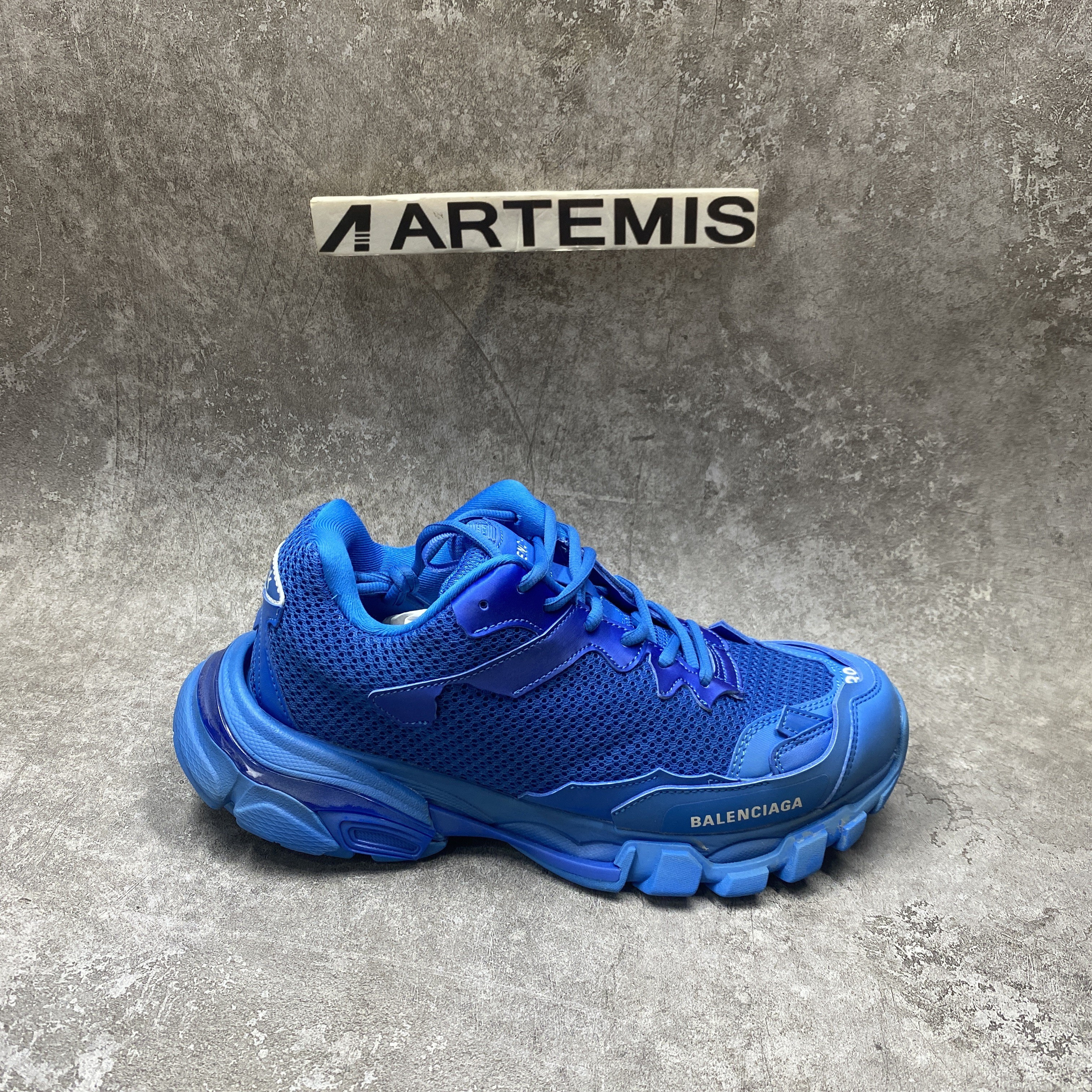 Balenciga Blue Track.3 Blue