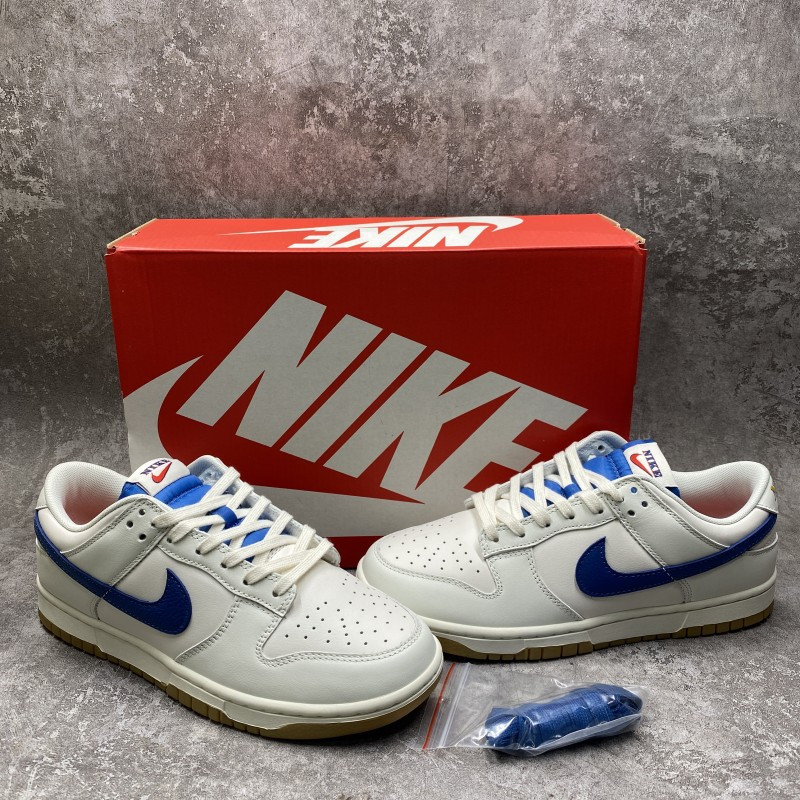 Nike Dunk Low “Sail Blue” With Gum Bottoms