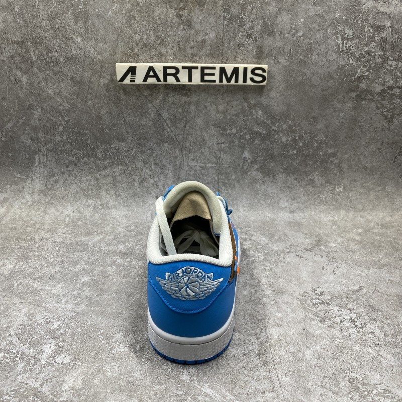 Off-White x Air Jordan 1 Low UNC Blue