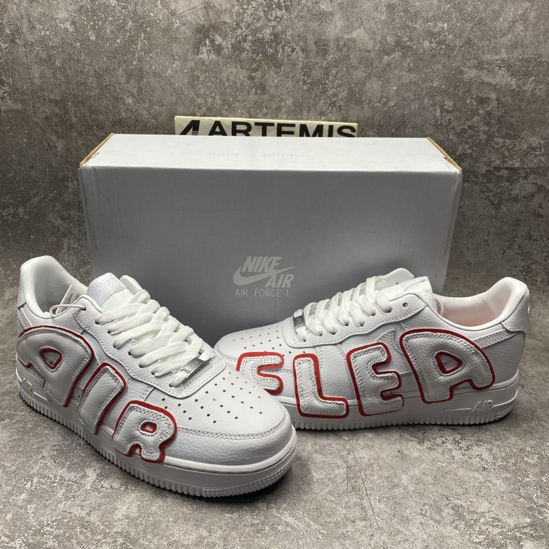 CPFM X Nike Air Force 1 By You White Red