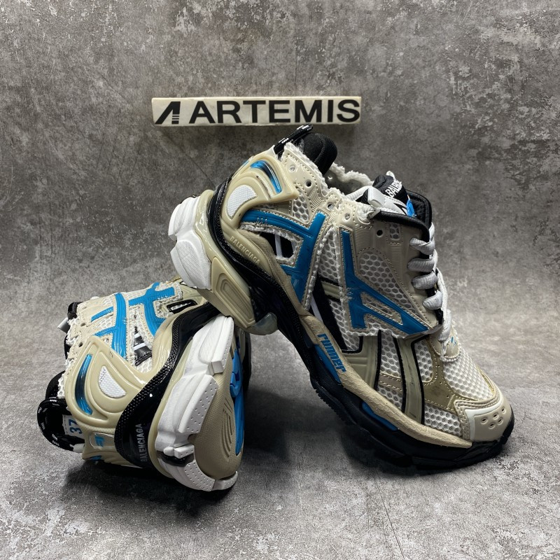 Balenciga Runner Blue Beige