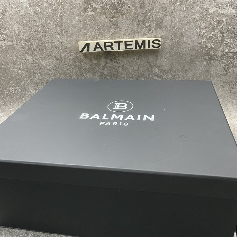 Balmain Unicorn Monogram Neoprene Low-Top Sneakers